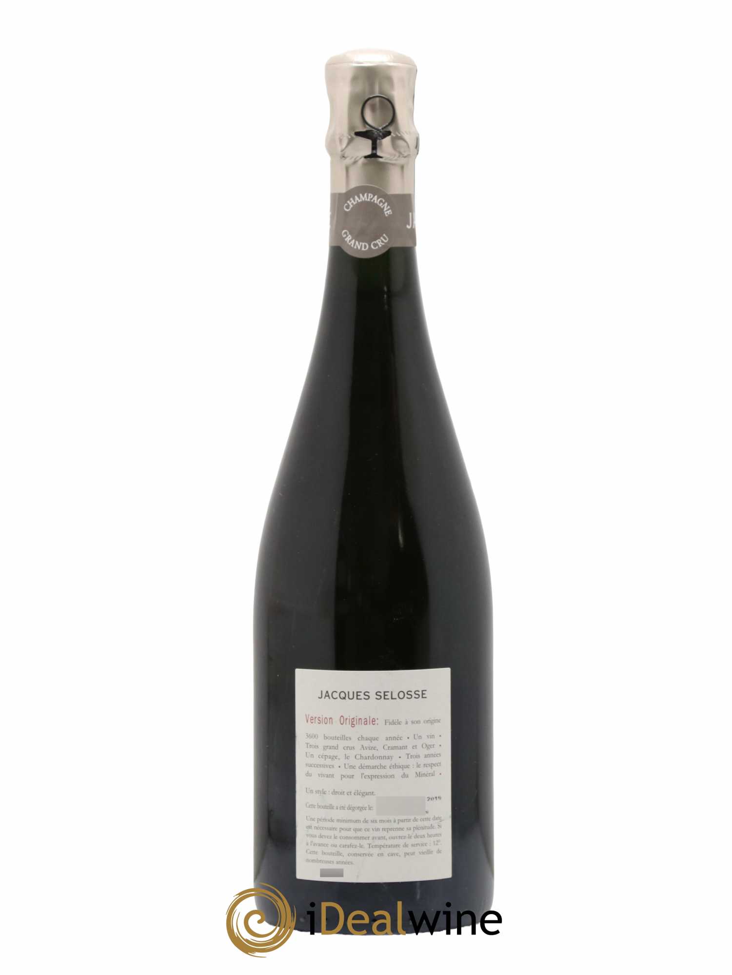 Version Originale Jacques Selosse - Lot de 1 bouteille - 1