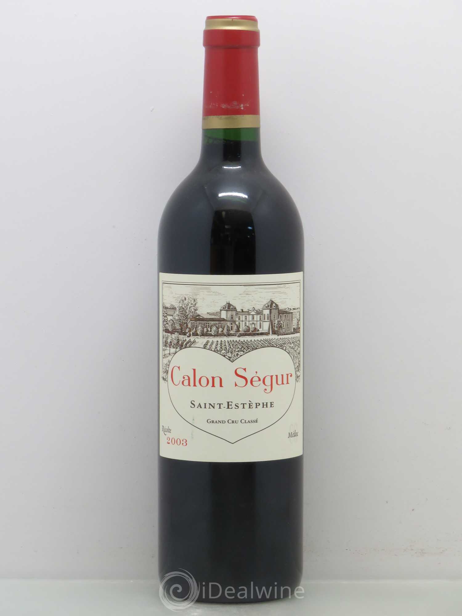Château Calon Ségur 3ème Grand Cru Classé 2003 - Lot de 1 bouteille - 0