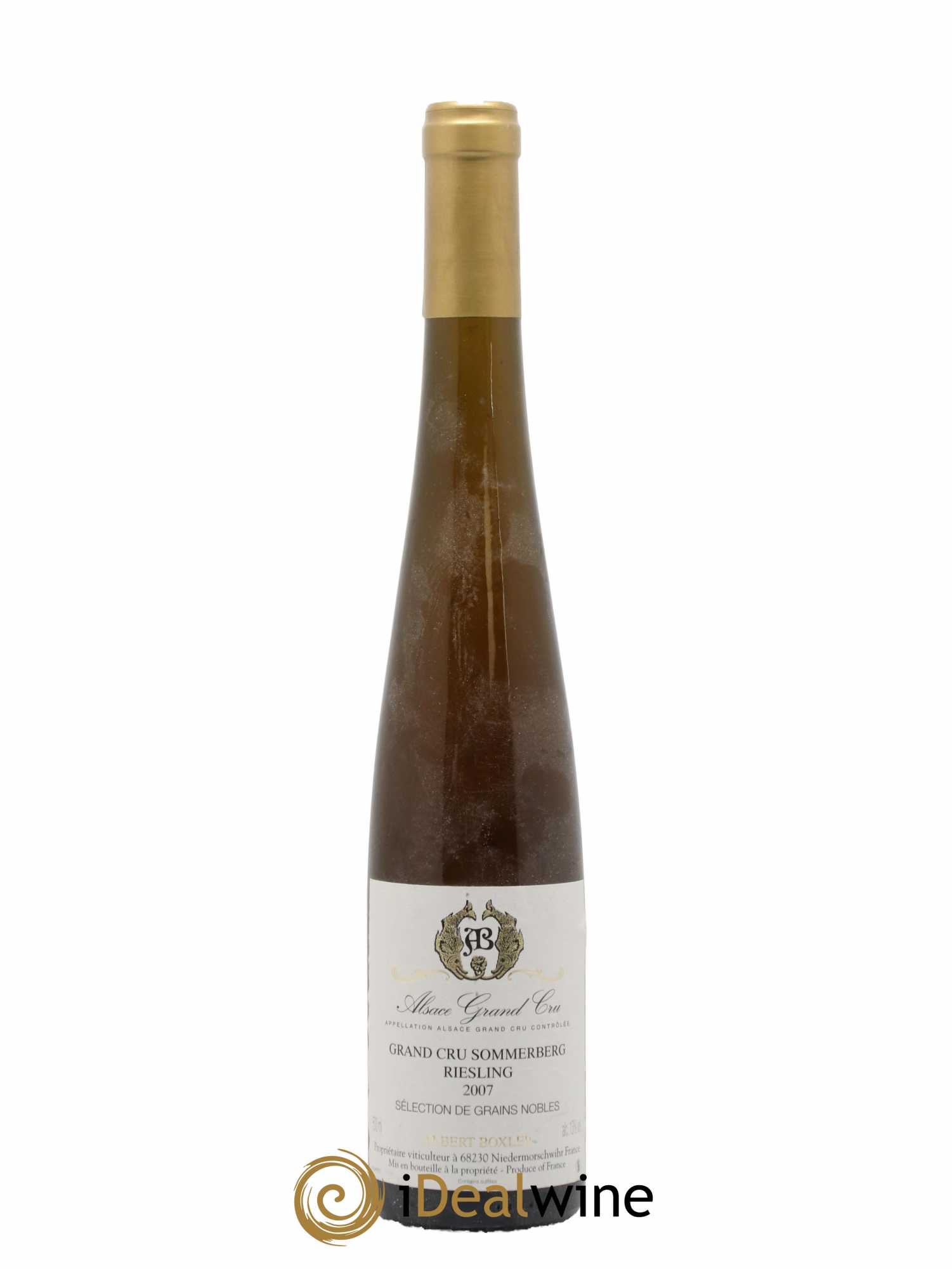 Alsace Grand Cru Sommerberg Riesling Selection de Grains Nobles Albert Boxler 2007 - Lotto di 1 bottiglia - 0