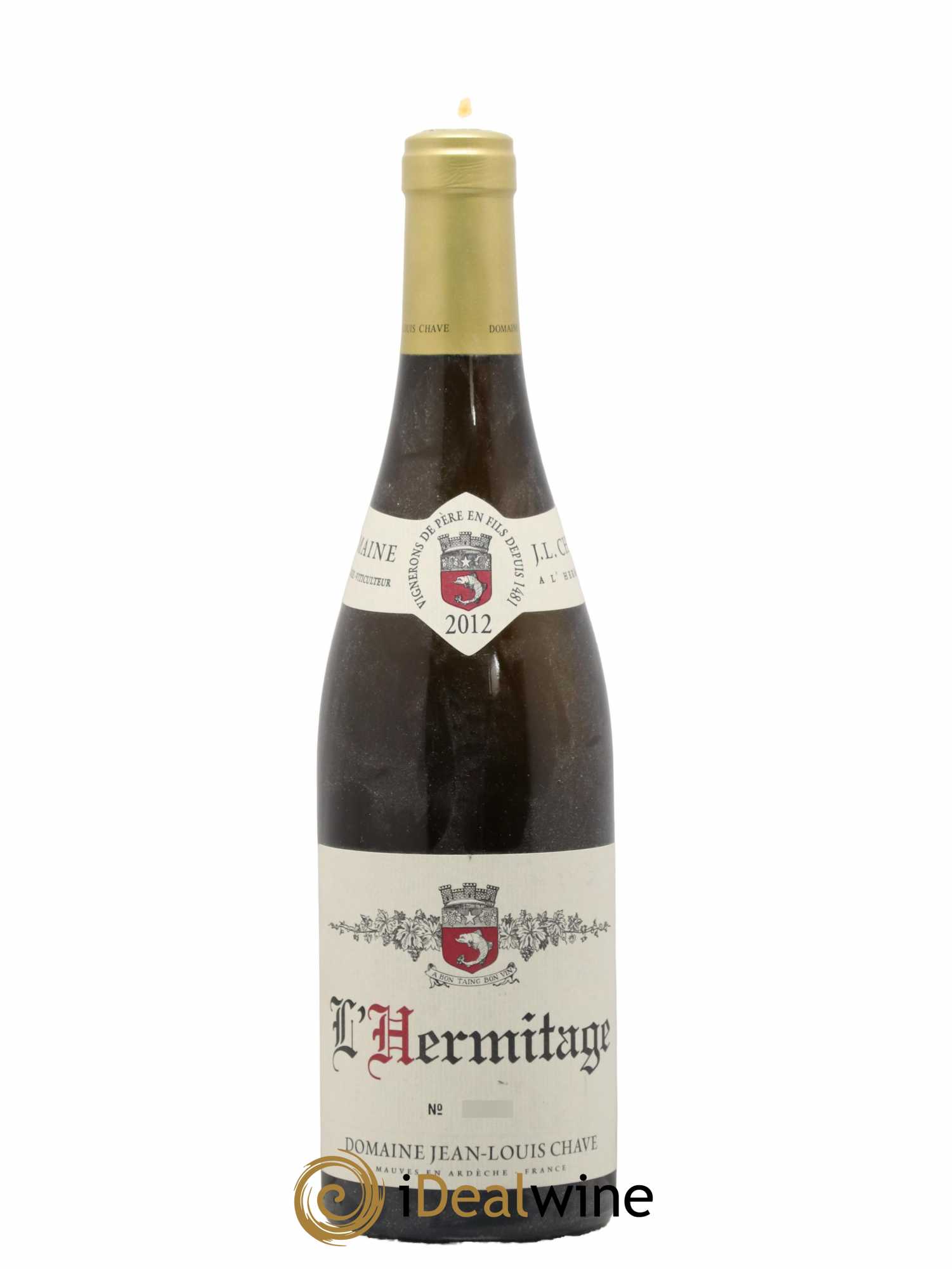 Hermitage Jean-Louis Chave 2012 - Lot de 1 bouteille - 0