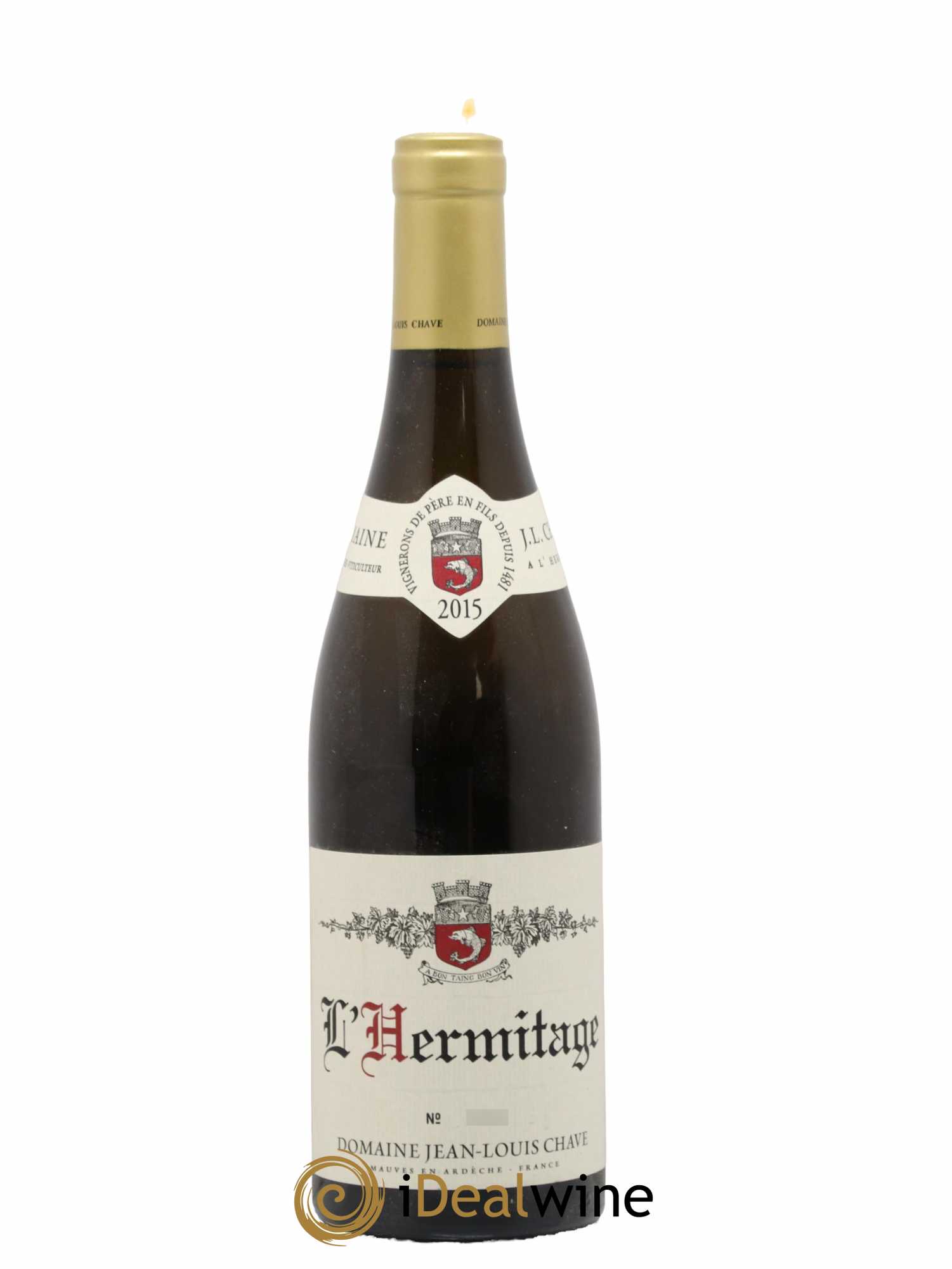 Hermitage Jean-Louis Chave 2015 - Posten von 1 Flasche - 0