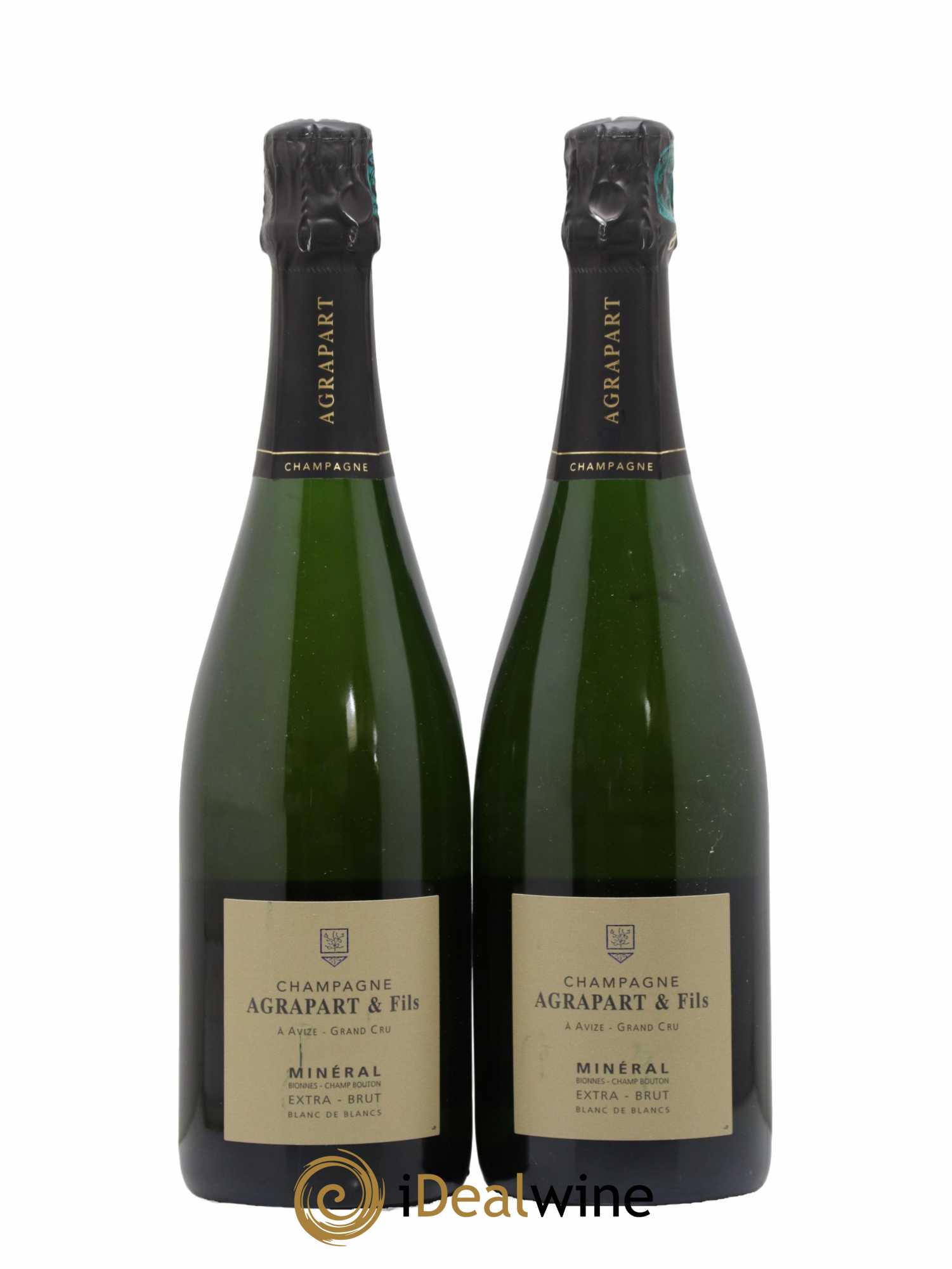 Minéral Blanc de Blancs Extra-Brut Agrapart & Fils 2014 - Lot de 2 bouteilles - 0
