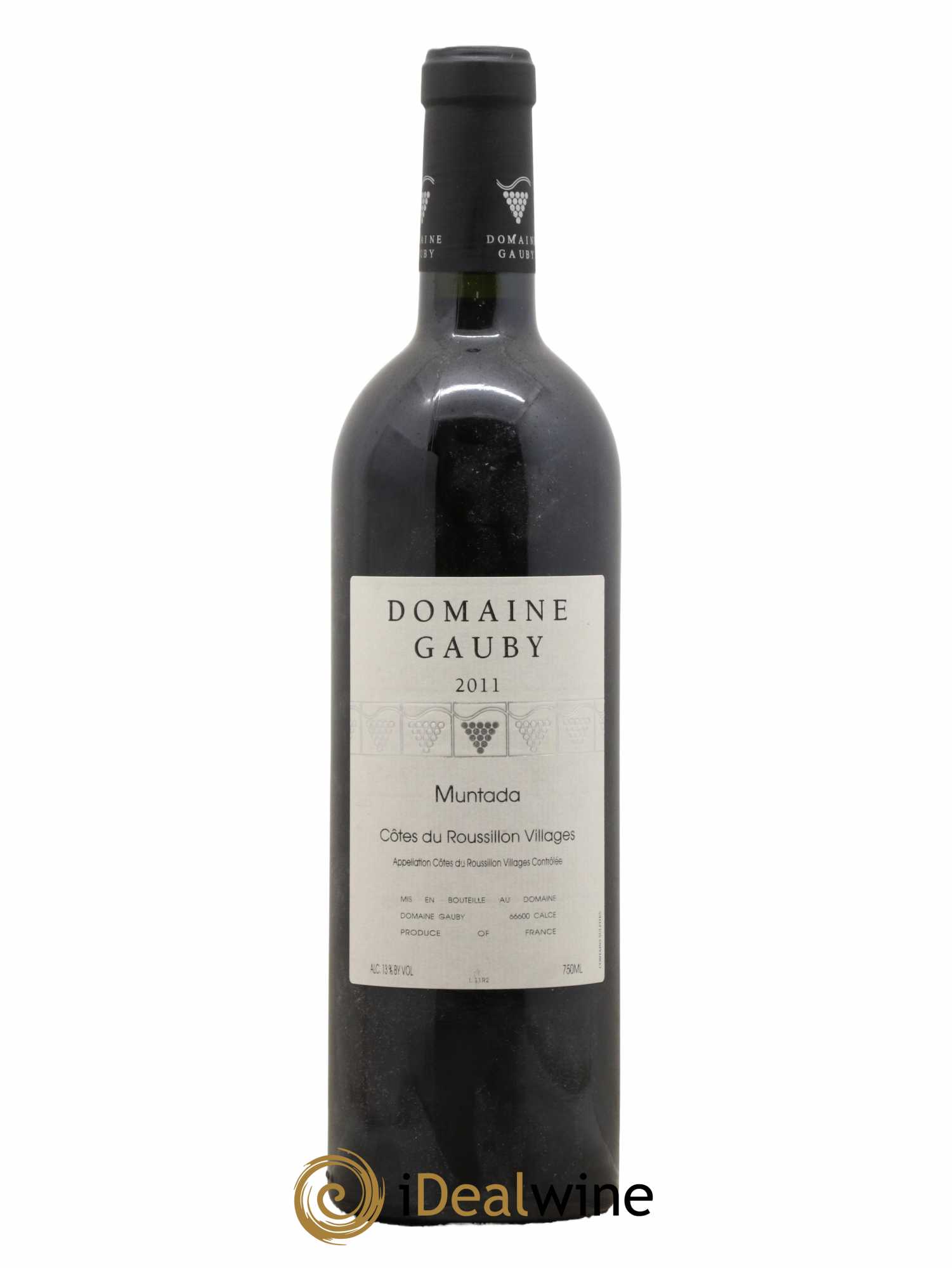 Côtes Catalanes (anciennement Côtes du Roussillon Villages) La Muntada Gauby (Domaine) 2011 - Lot de 1 bouteille - 0