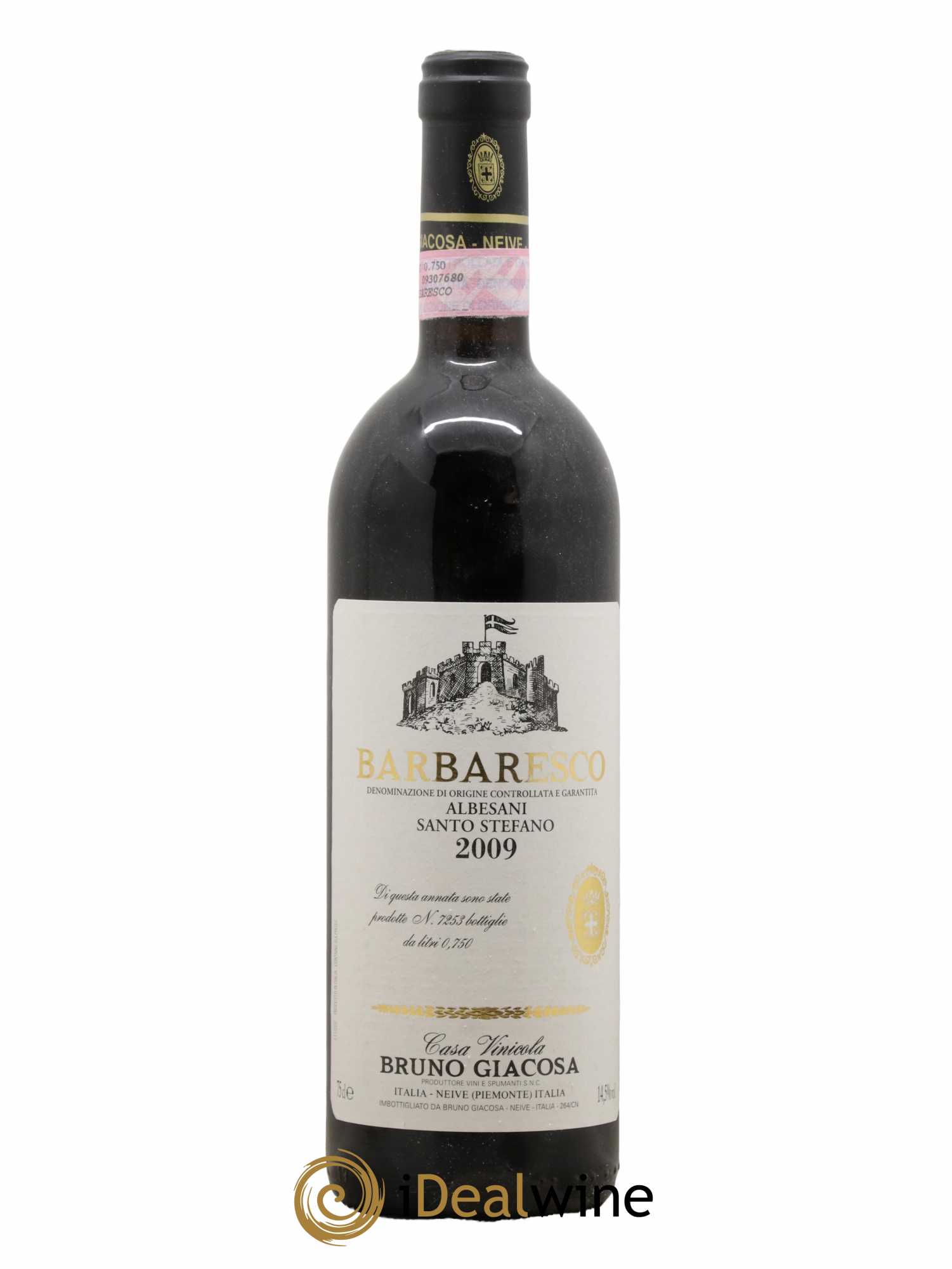 Barbaresco DOCG Vigna Santo Stefano Albesani di Neive Bruno Giacosa 2009 - Lot de 1 bouteille - 0
