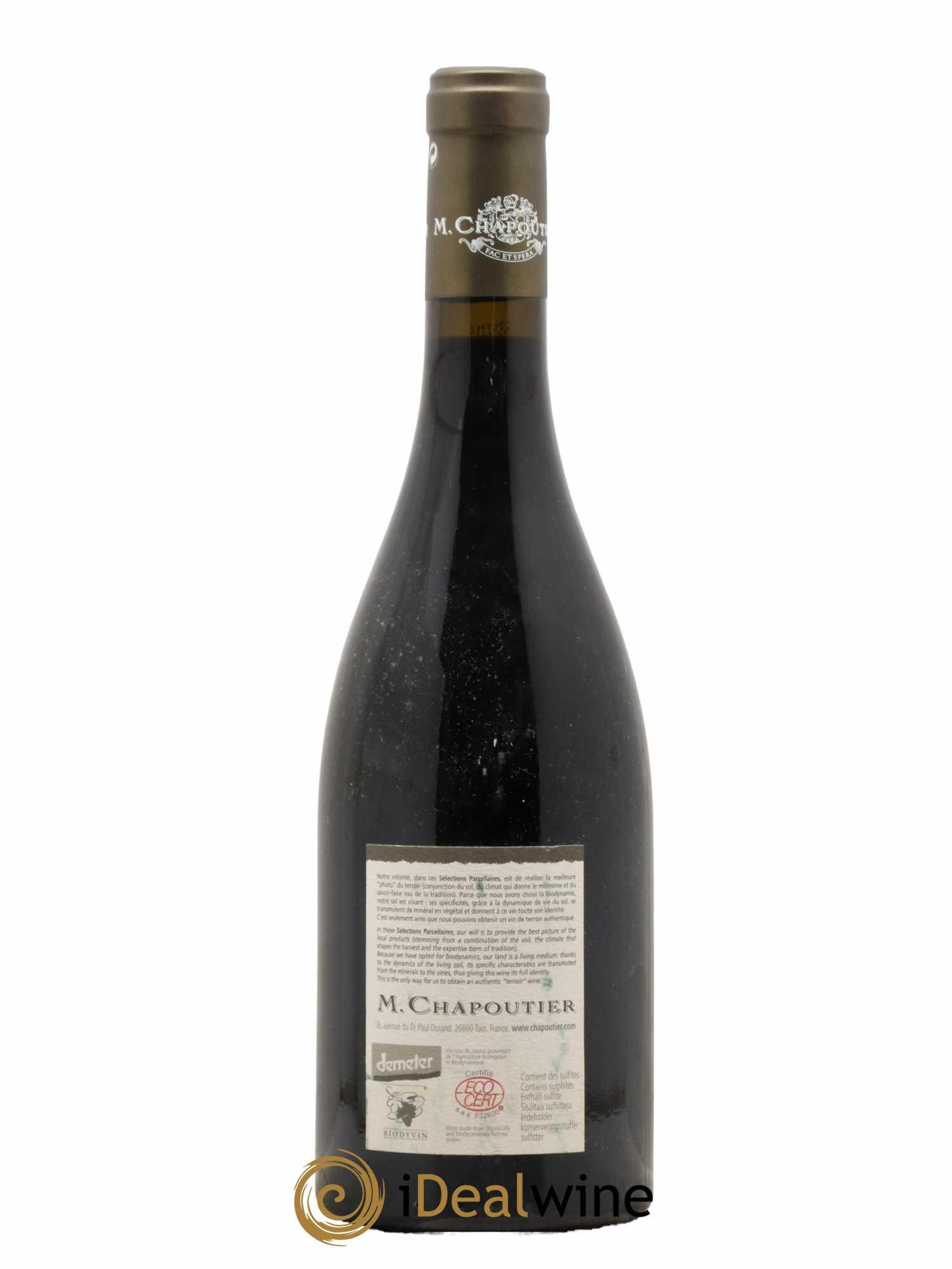 Hermitage Ermitage Le Pavillon Chapoutier 2004 - Lot de 1 bouteille - 1