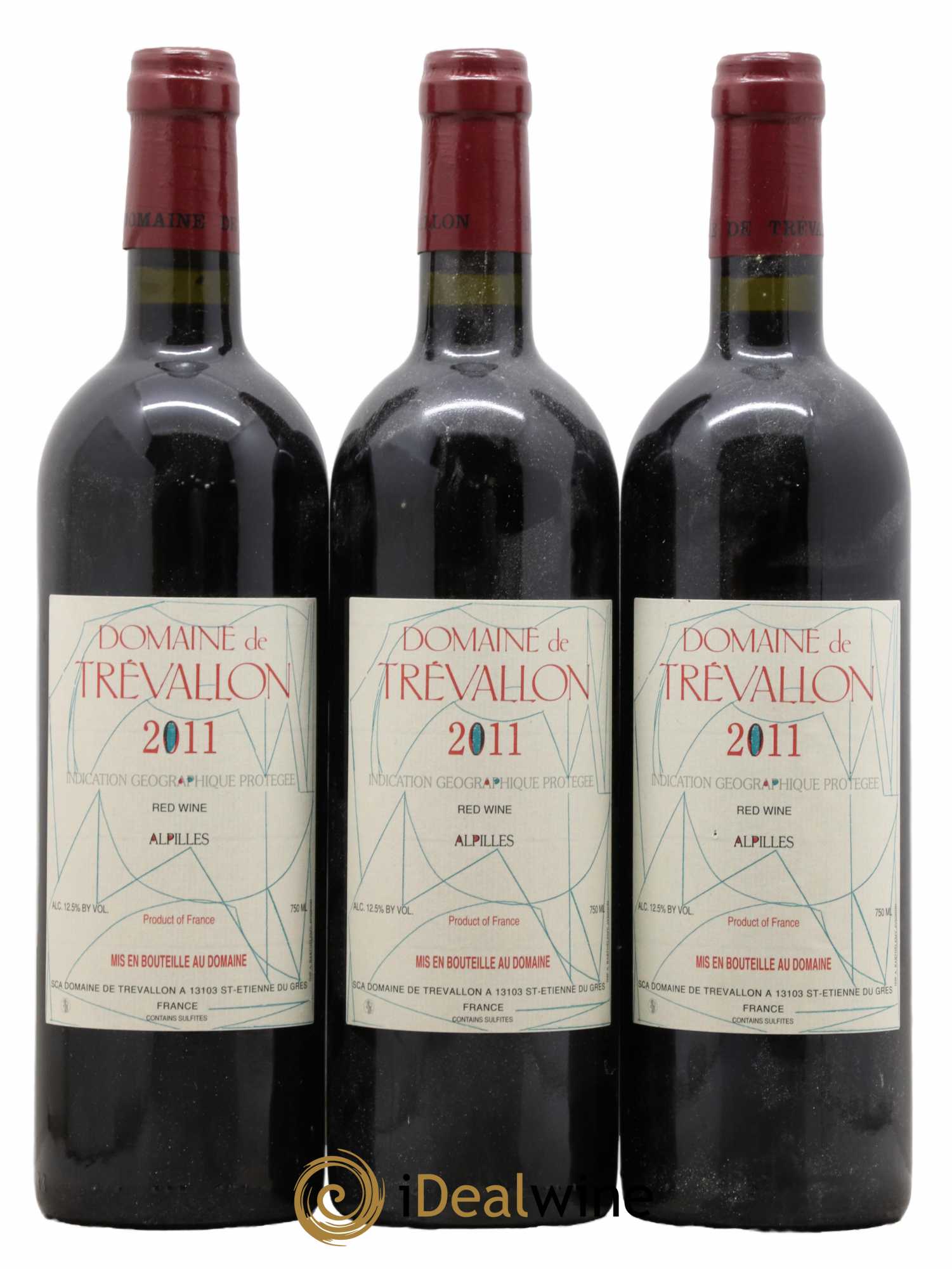 Alpilles Trévallon (Domaine de) Eloi Dürrbach 2011 - Lot de 3 bouteilles - 0