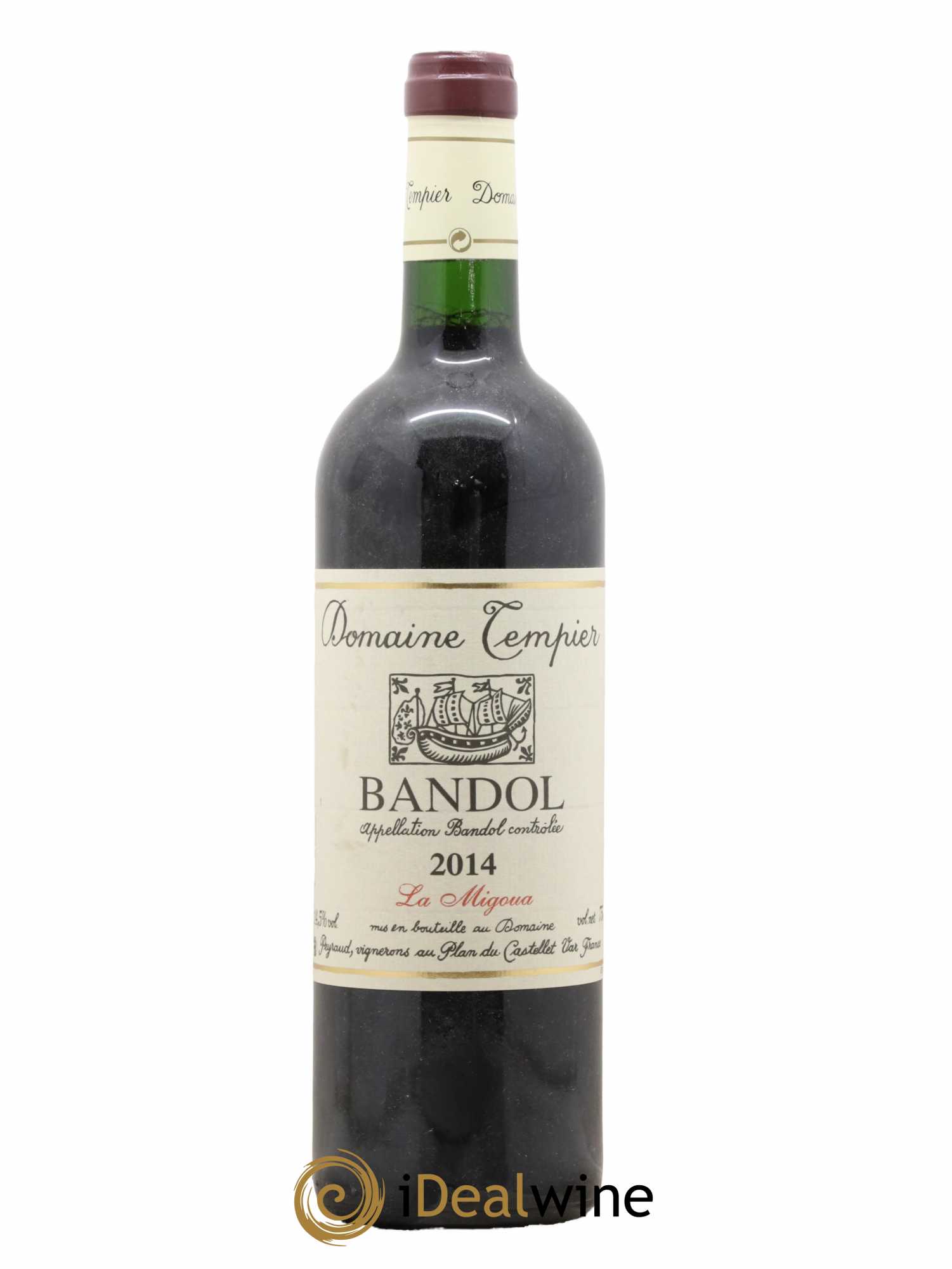 Bandol Domaine Tempier Cuvée La Migoua Famille Peyraud 2014 - Lot de 1 bouteille - 0