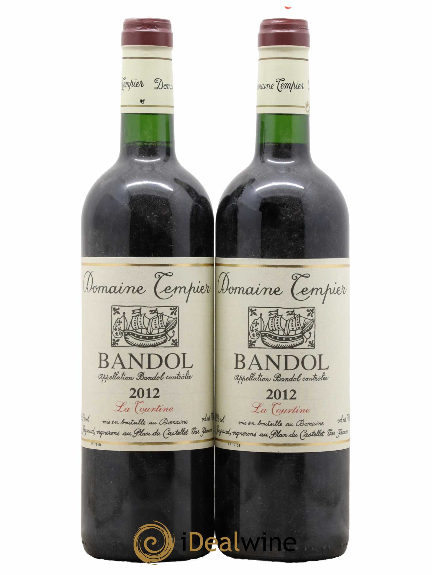 Bandol Domaine Tempier La Tourtine Famille Peyraud 2012 - Lot de 2 bouteilles - 0