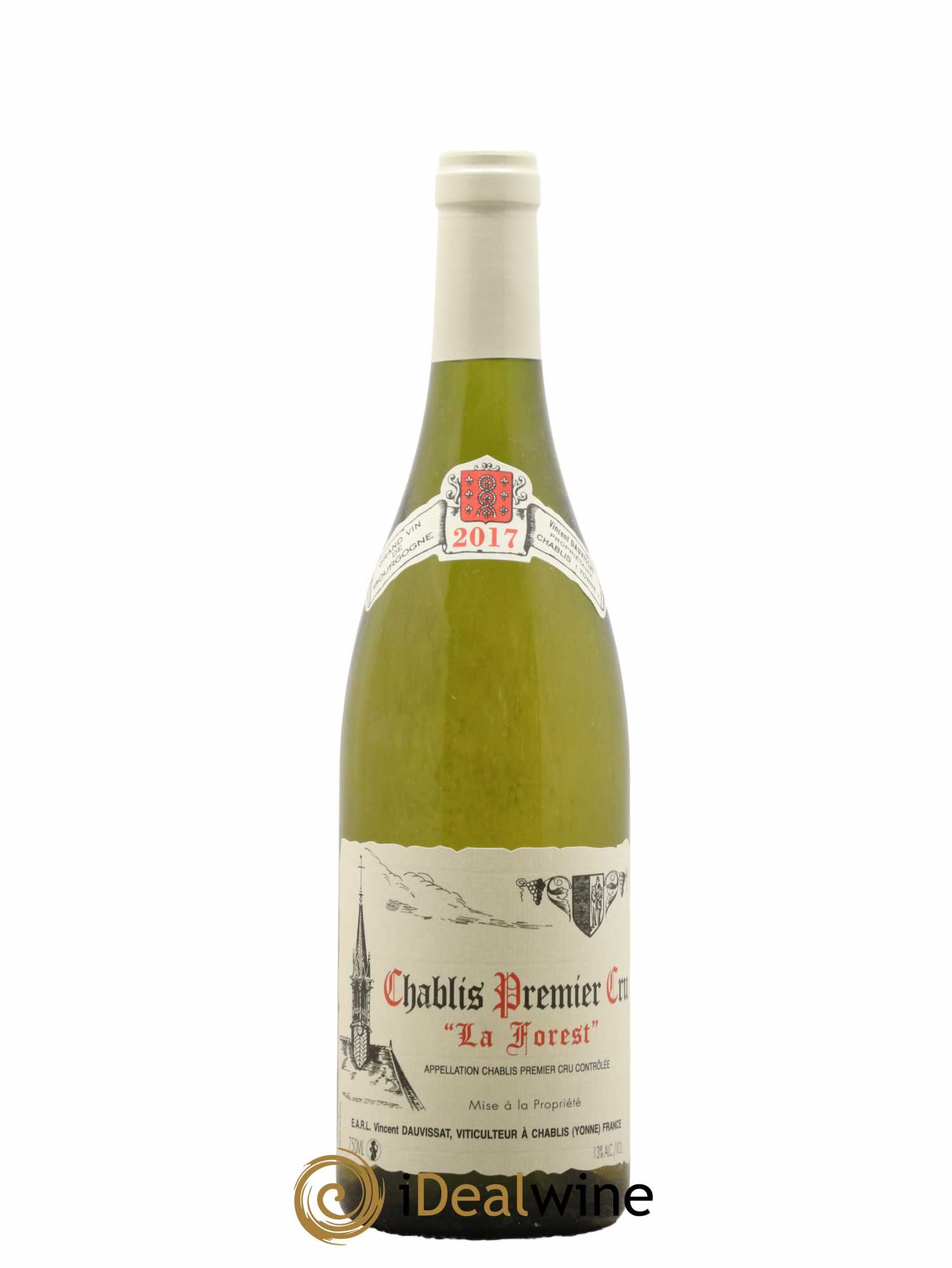 Chablis 1er Cru La Forest Vincent Dauvissat (Domaine) 2017 - Lot de 1 bouteille - 0