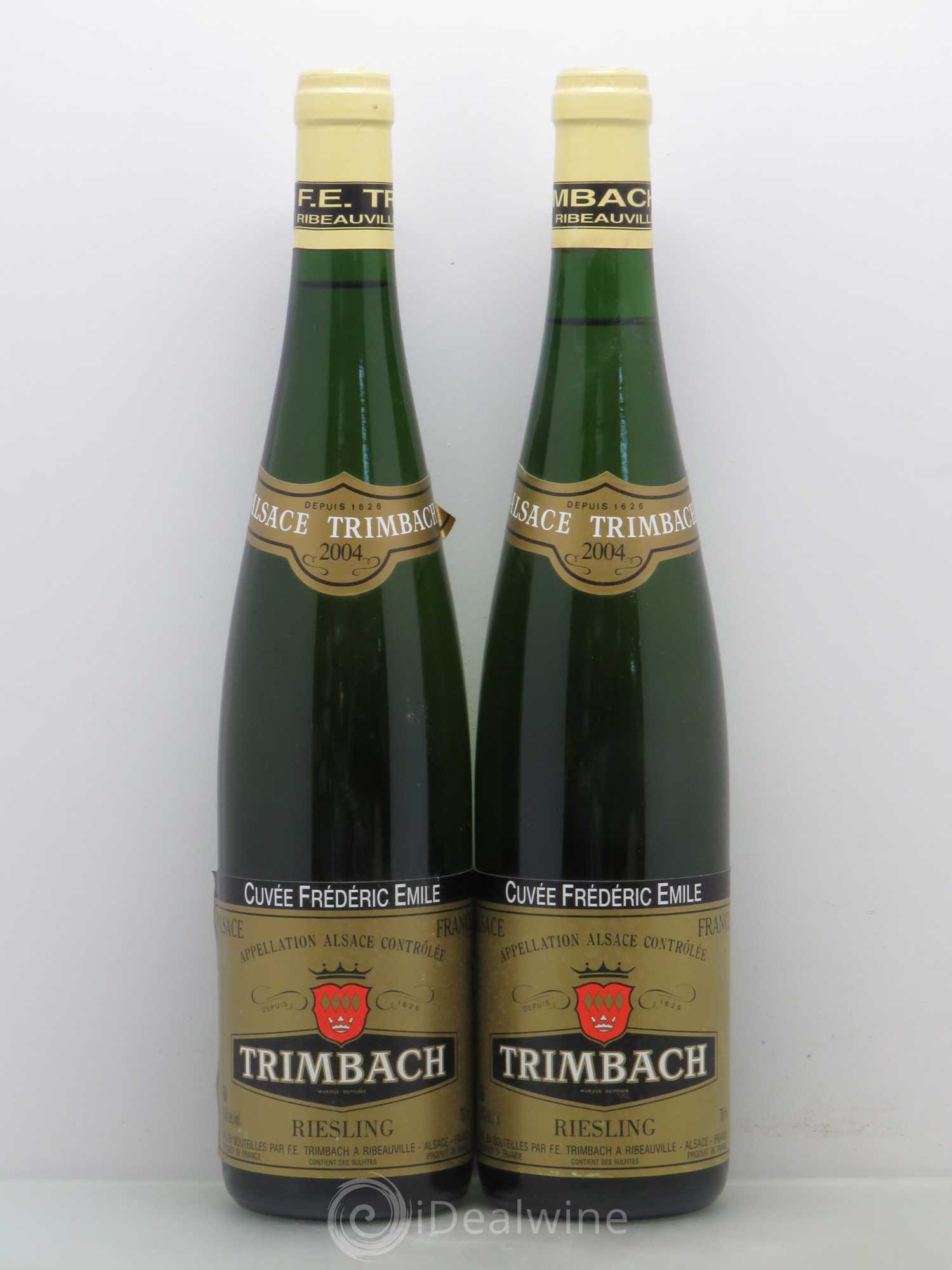 Alsace Riesling Cuvée Frédéric Emile Trimbach (Domaine) 2004 - Lot de 2 bouteilles - 0