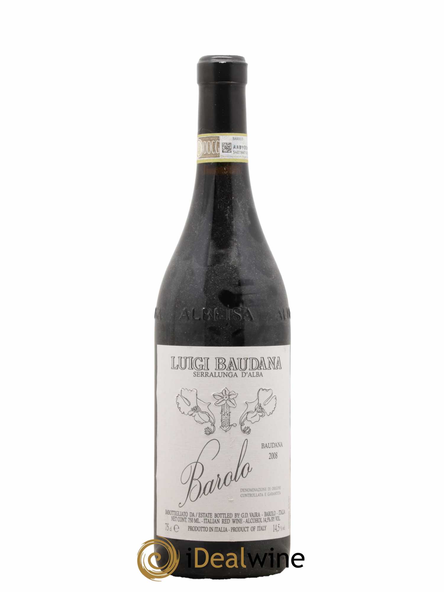 Barolo DOCG Baudana Vajra et Luigi Baudana 2008 - Lot de 1 bouteille - 0