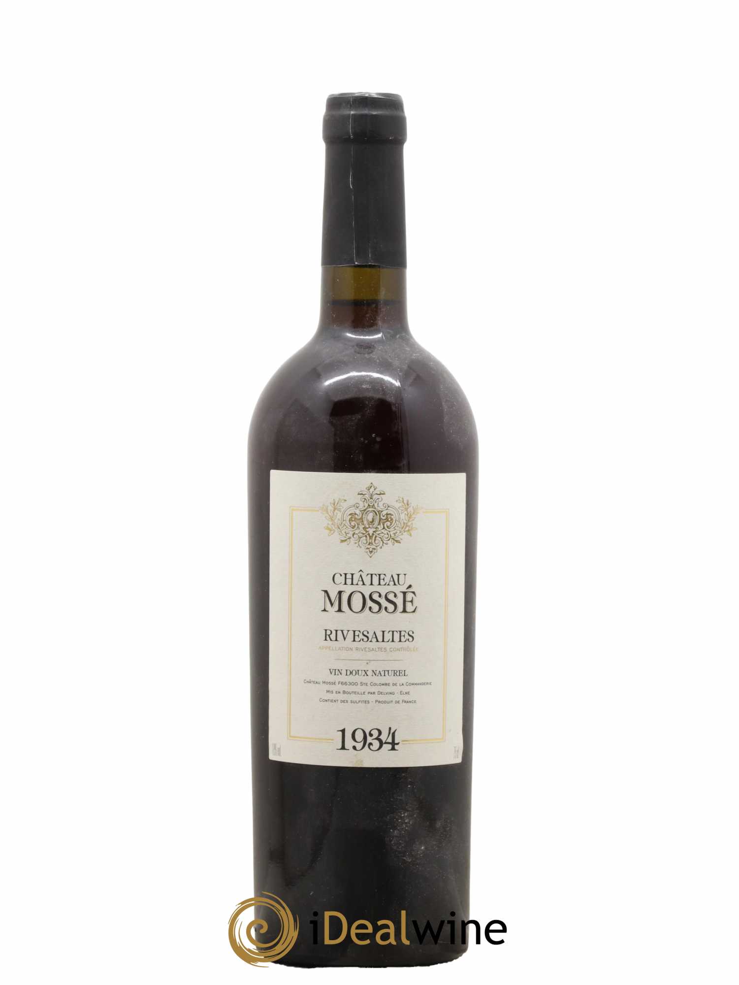 Rivesaltes Château Mossé 1934 - Posten von 1 Flasche - 0