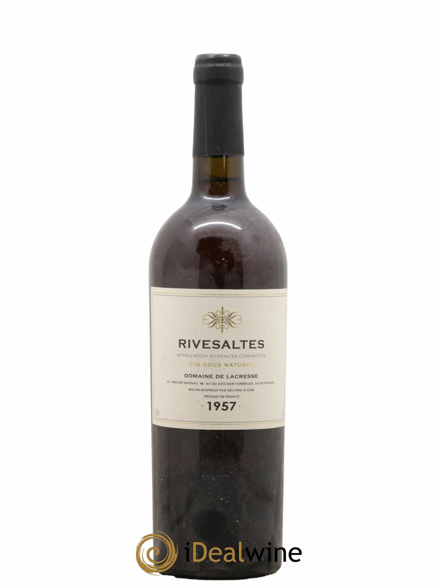 Rivesaltes Lacresse (Domaine de) 1957 - Posten von 1 Flasche - 0