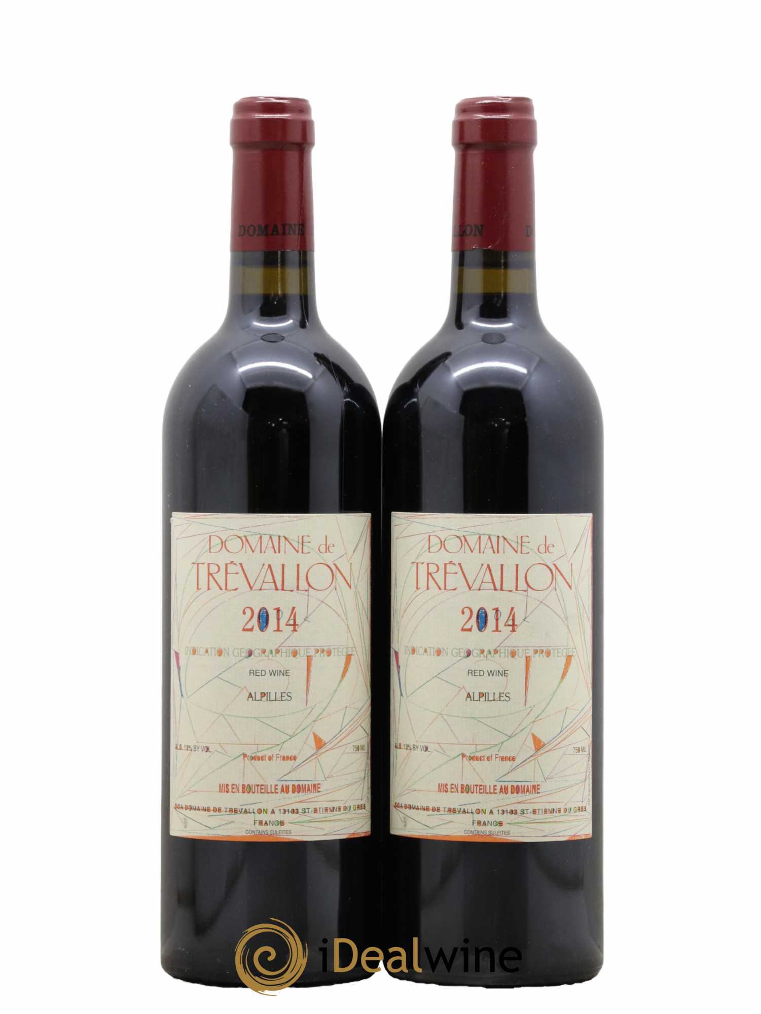 Alpilles Trévallon (Domaine de) Eloi Dürrbach 2014 - Lot de 2 bouteilles - 0
