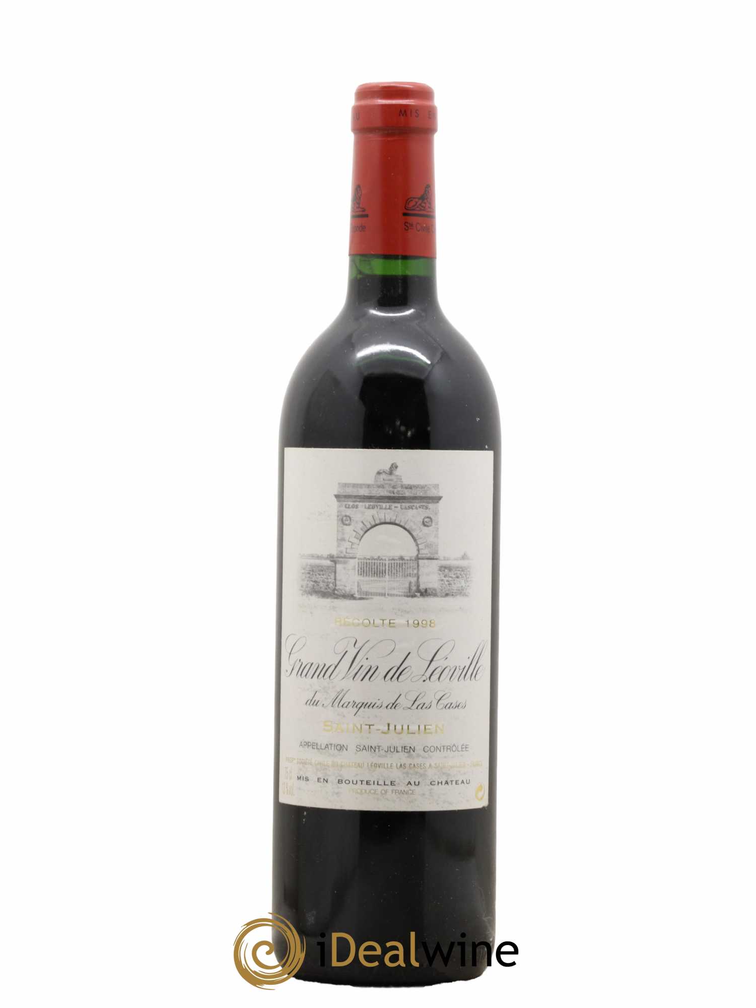 Château Léoville Las Cases 2ème Grand Cru Classé 1998 - Lot de 1 bouteille - 0