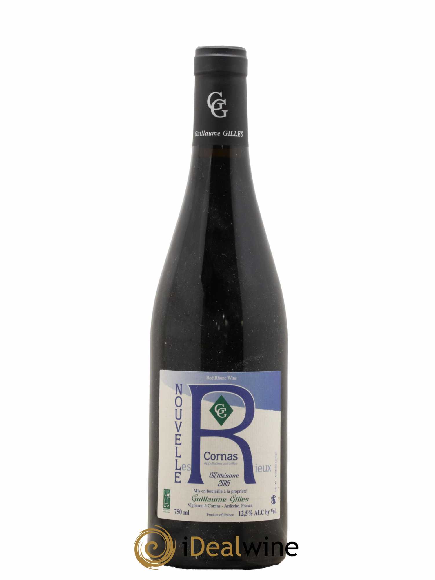 Cornas Guillaume Gilles (Domaine) Nouvelle R Les Rieux 2016 - Lot de 1 bouteille - 0