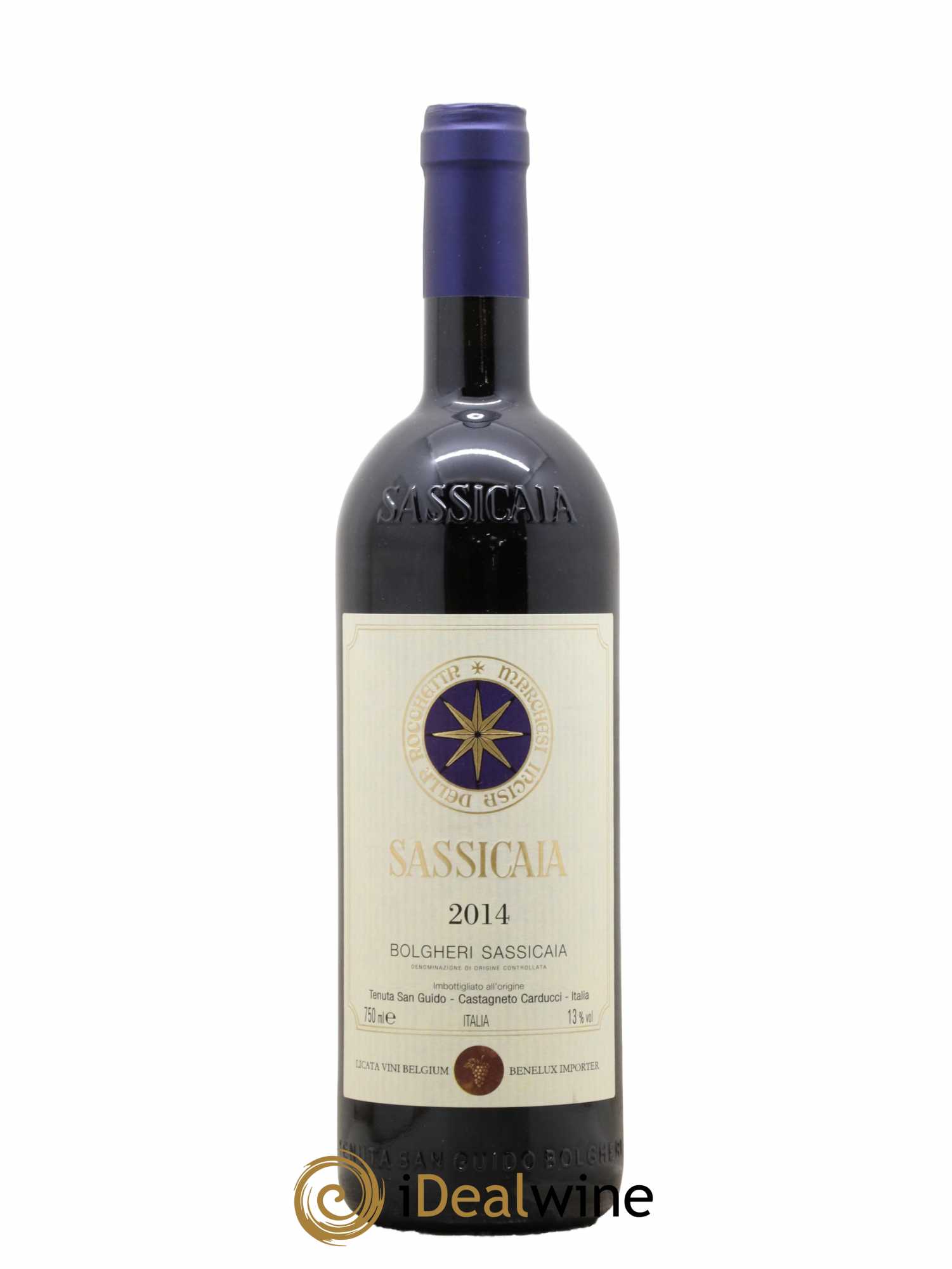 Bolgheri DOC Sassicaia Tenuta San Guido 2014 - Lot de 1 bouteille - 0