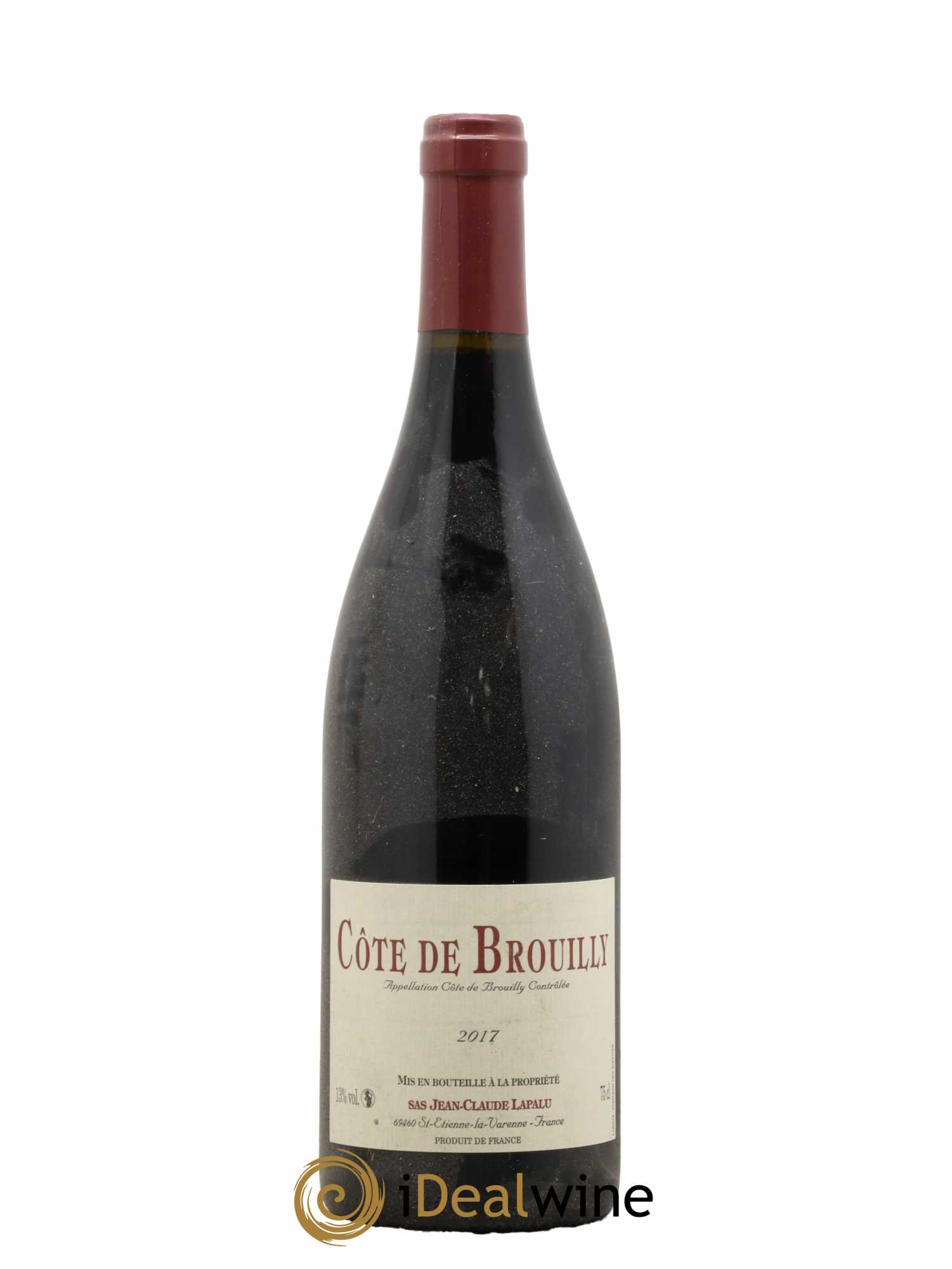 Côte de Brouilly Jean-Claude Lapalu 2017 - Lot de 1 bouteille - 0