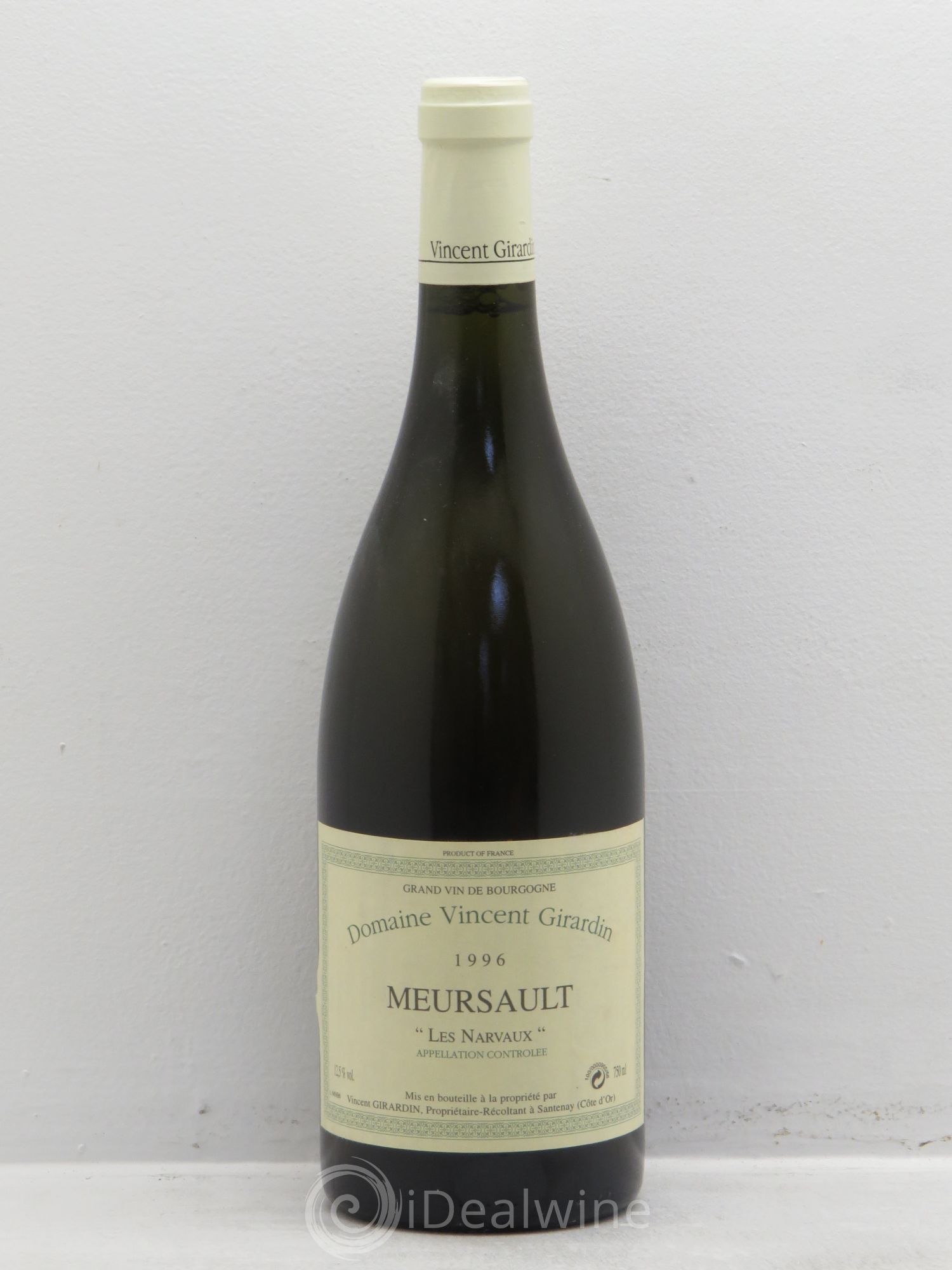 Meursault Les Narvaux - Vincent Girardin 1996 - Posten von 1 Flasche - 0
