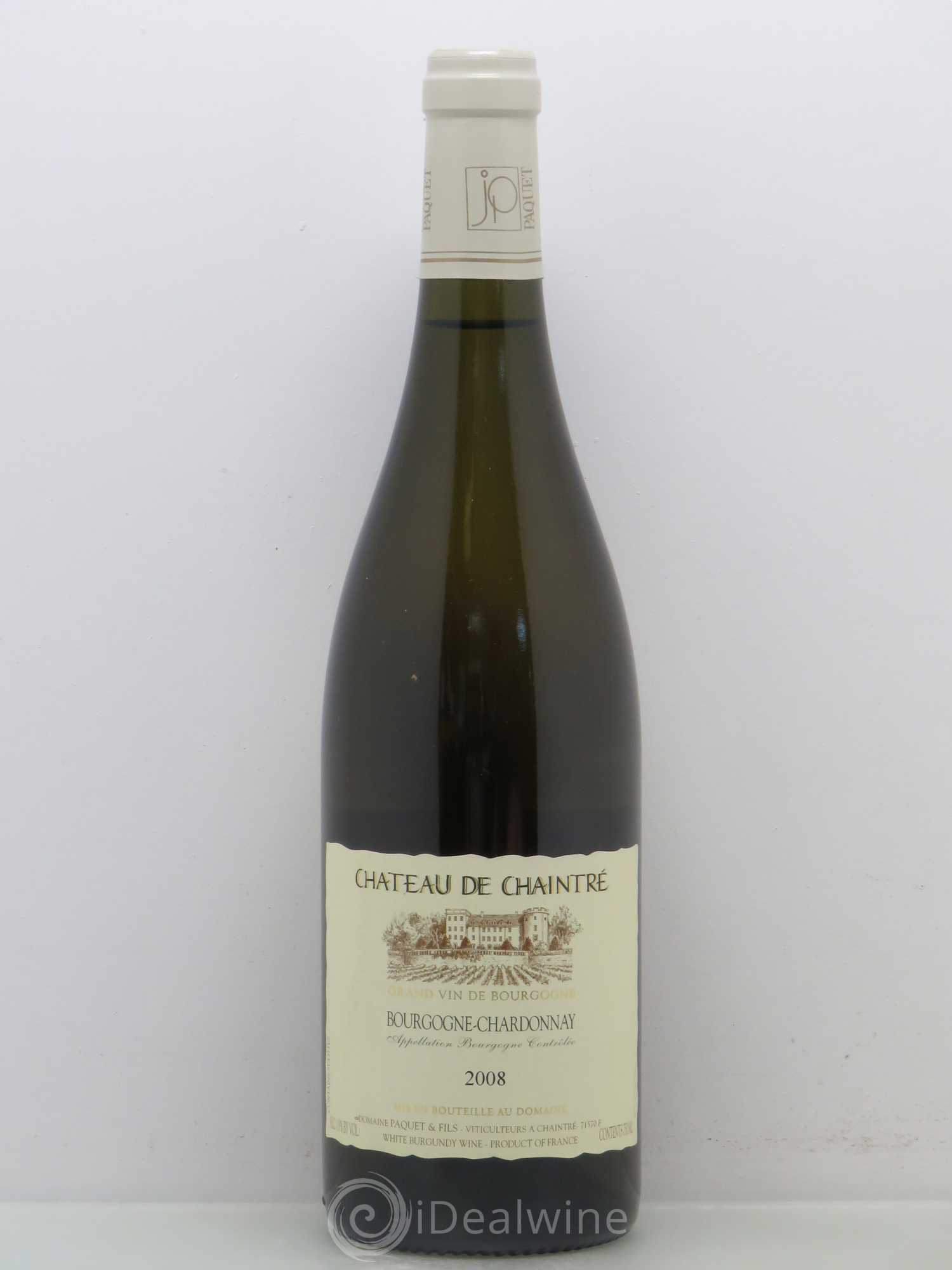 Bourgogne Château De Chaintre Chardonnay (sans prix de réserve) 2008 - Posten von 1 Flasche - 0