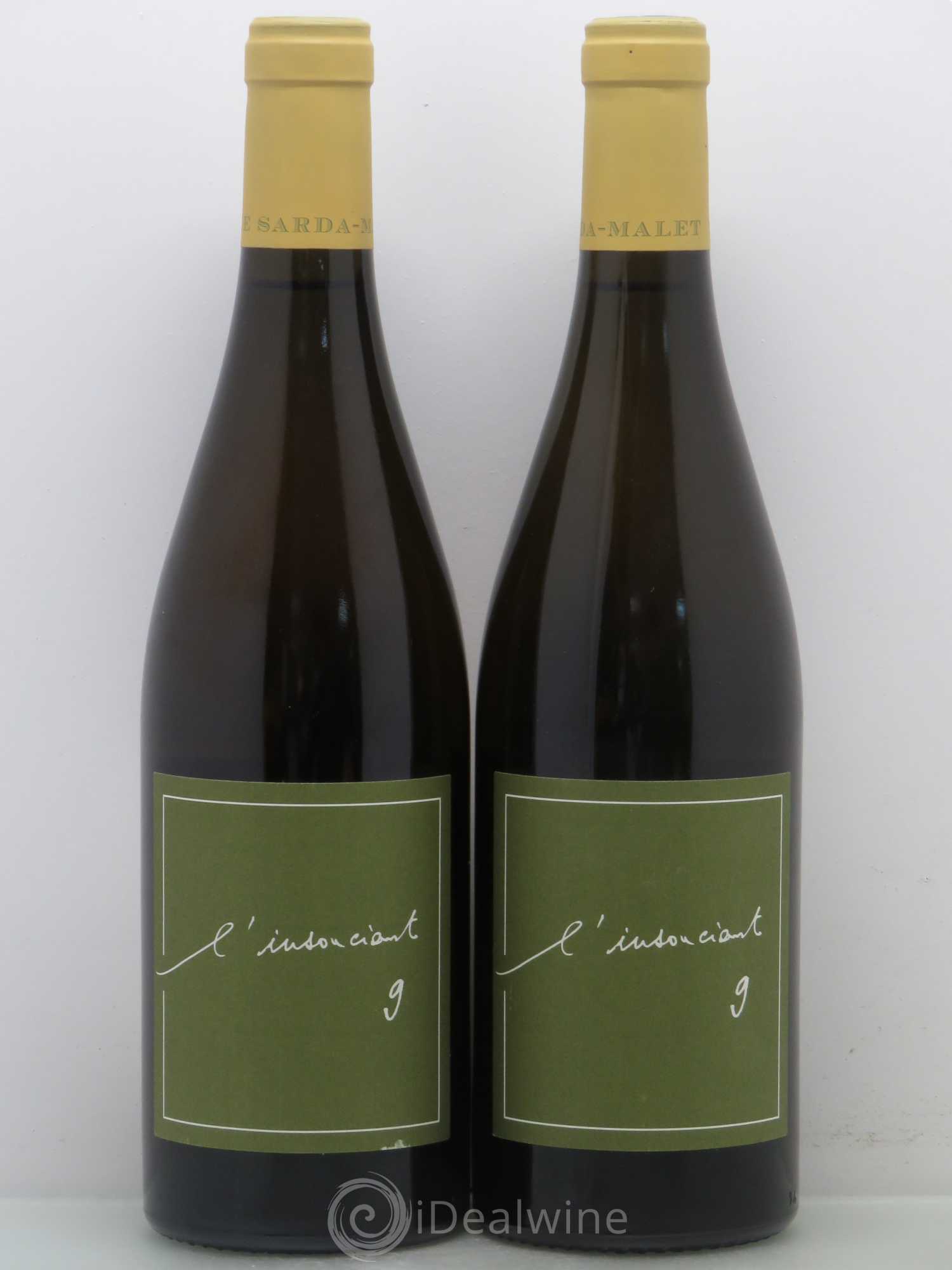 Vin de France Domaine Sarda-Malet L'Insouciant 9 - Posten von 2 Flaschen - 0