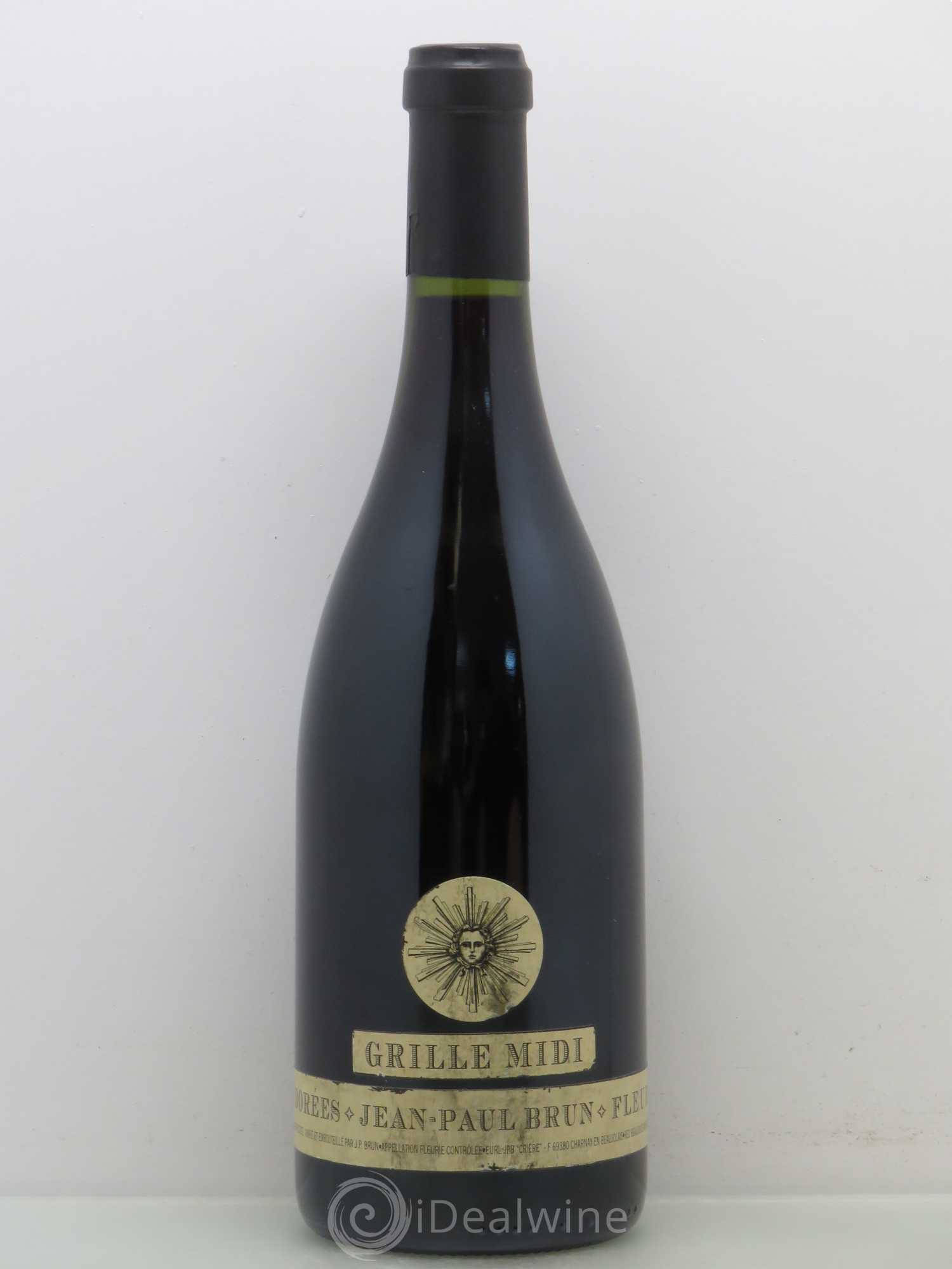 Fleurie Grille-Midi Terres dorées - J-P. Brun (Domaine des) 2010 - Lot de 1 bouteille - 0