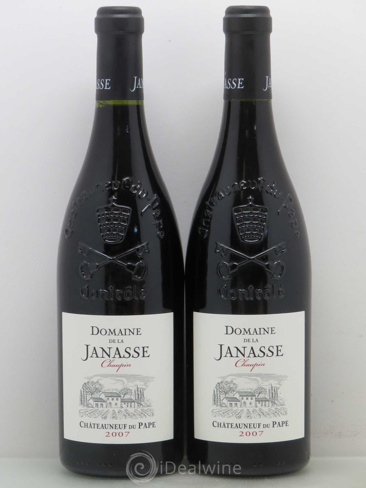 Châteauneuf-du-Pape Cuvée Chaupin La Janasse (Domaine de) 2007 - Lot de 2 bouteilles - 0