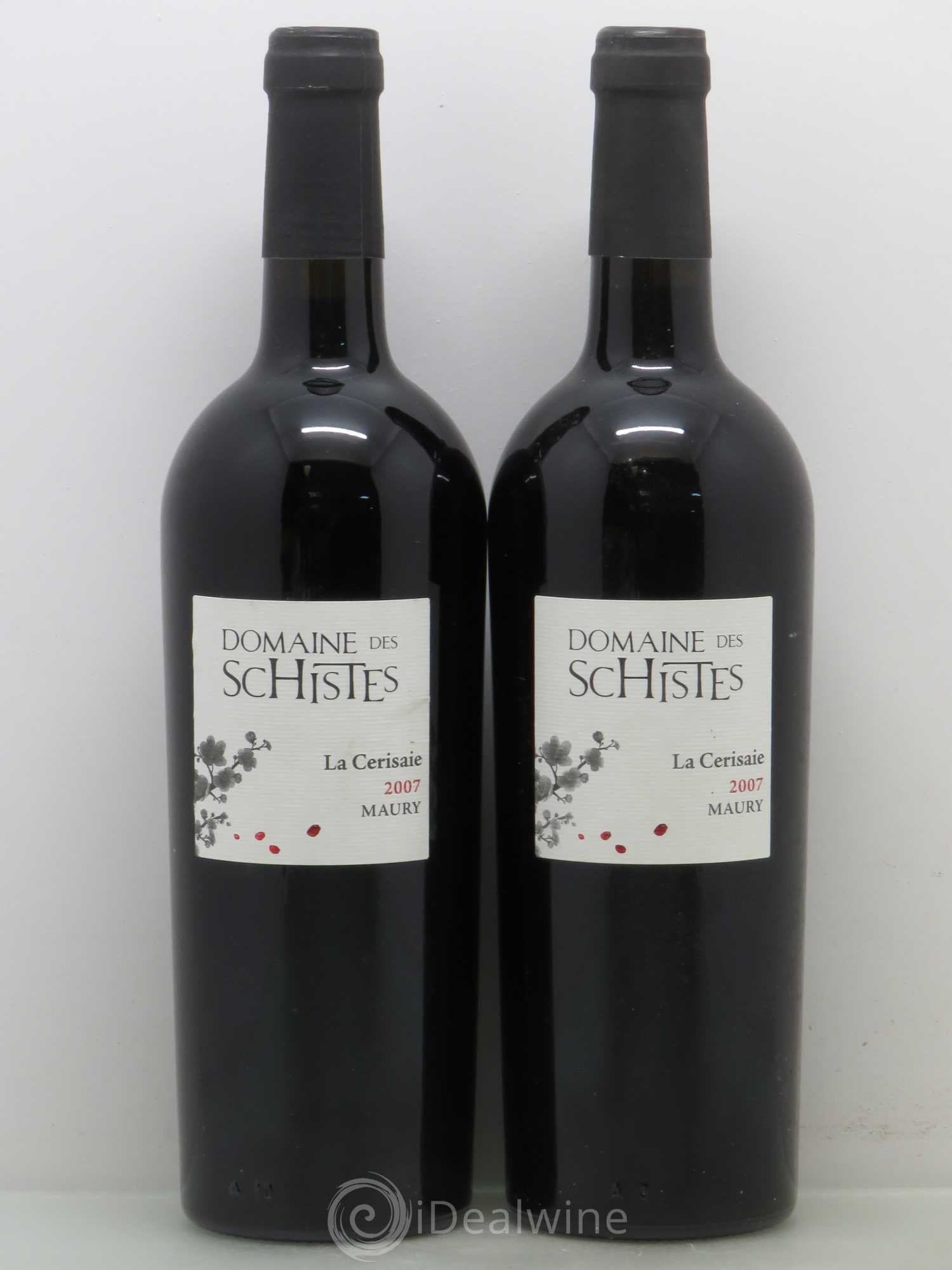 Maury Vin Doux Naturel Domaine Des Schistes La Cerisaie 2007 - Posten von 2 Flaschen - 0