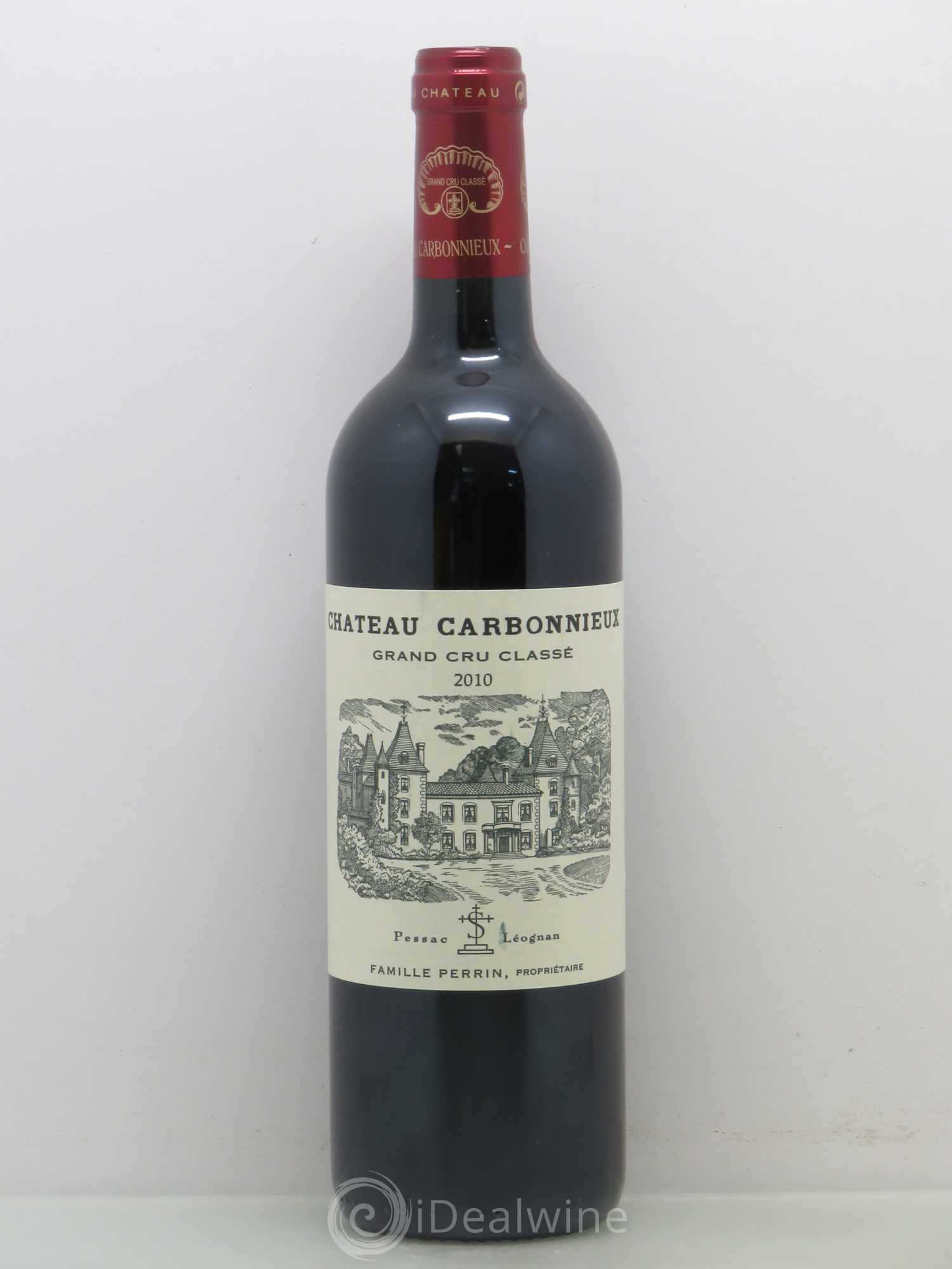Château Carbonnieux Cru Classé de Graves 2010 - Lot de 1 bouteille - 0