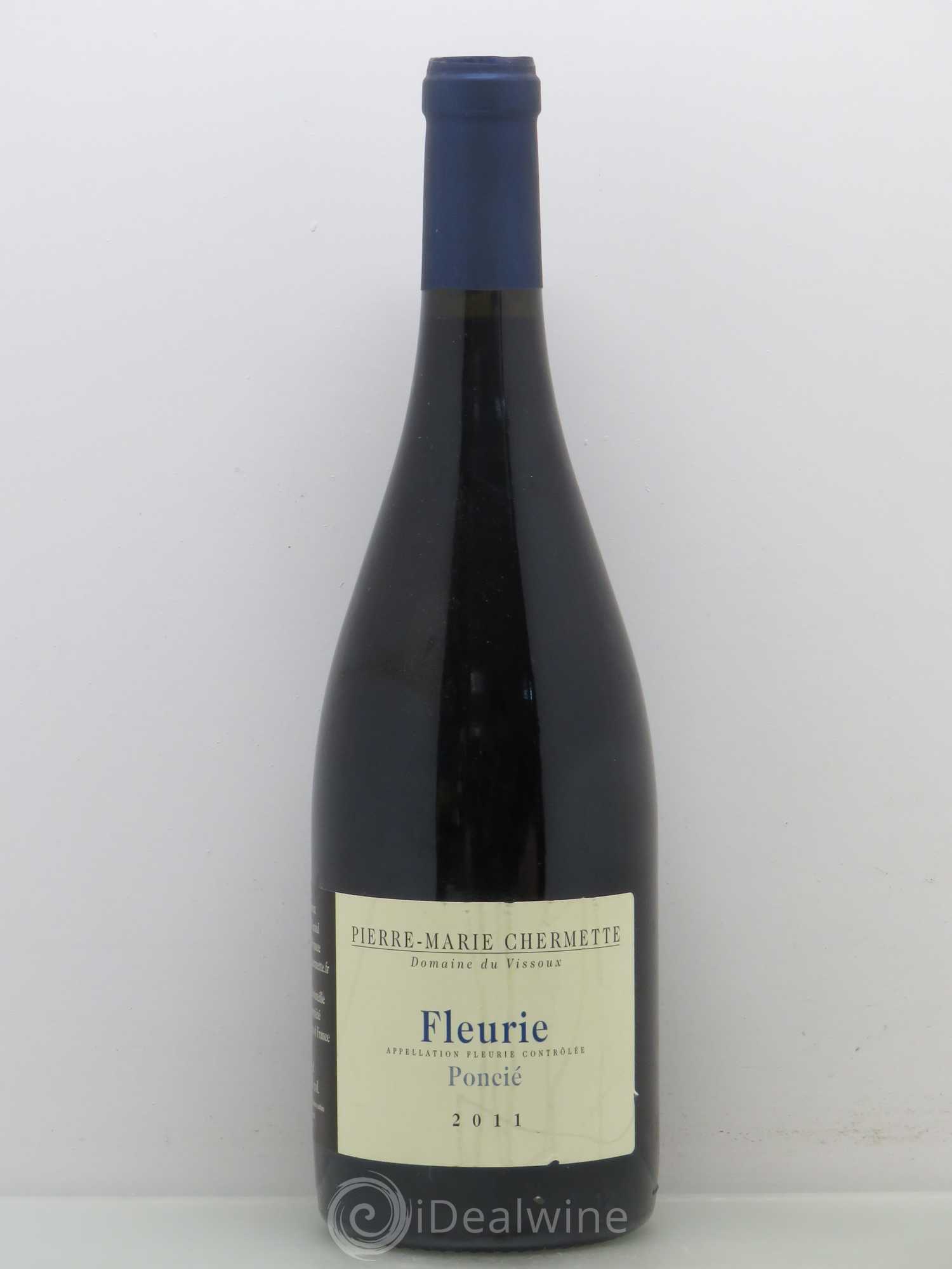Fleurie Poncié Domaine du Vissoux - P-M. Chermette (sans prix de réserve) 2011 - Lot de 1 bouteille - 0