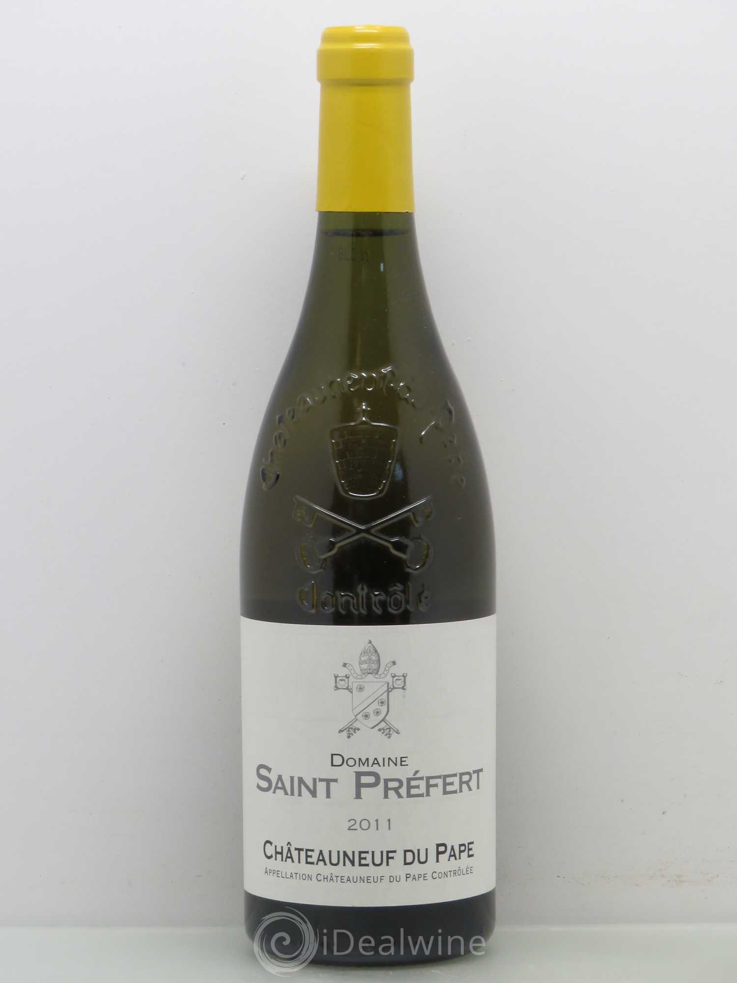 Châteauneuf-du-Pape Domaine de Saint Préfert (sans prix de réserve) 2011 - Lot de 1 bouteille - 0