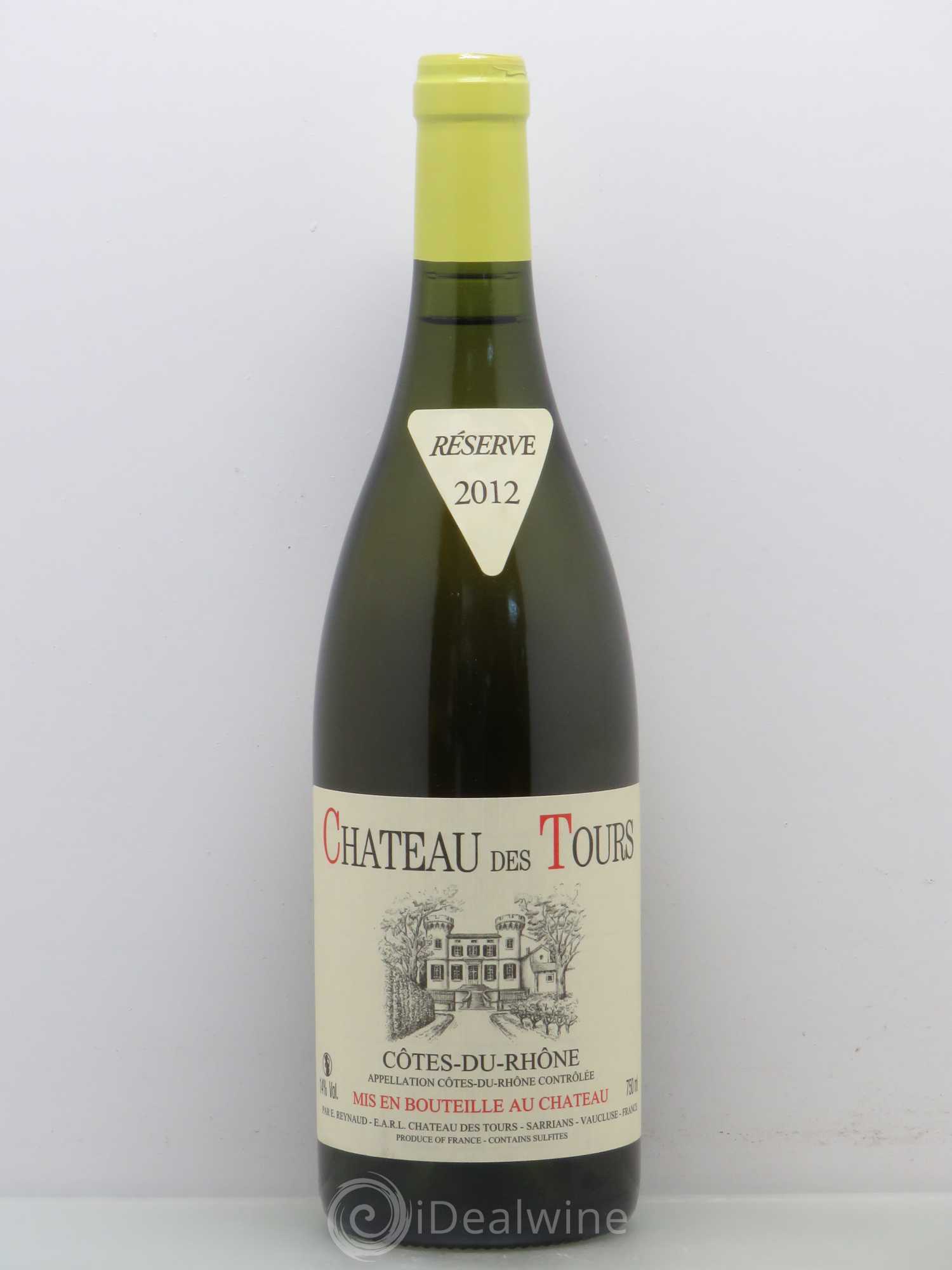 Côtes-du-Rhône Château des Tours Emmanuel Reynaud 2012 - Lot de 1 bouteille - 0