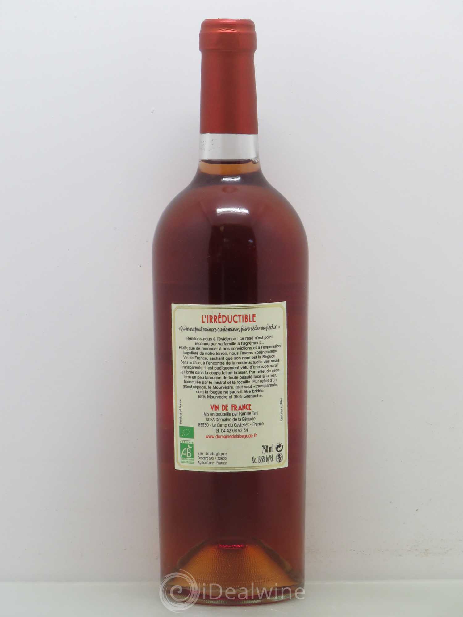 Divers L'Irréductible La Bégude 2012 - Posten von 1 Flasche - 1