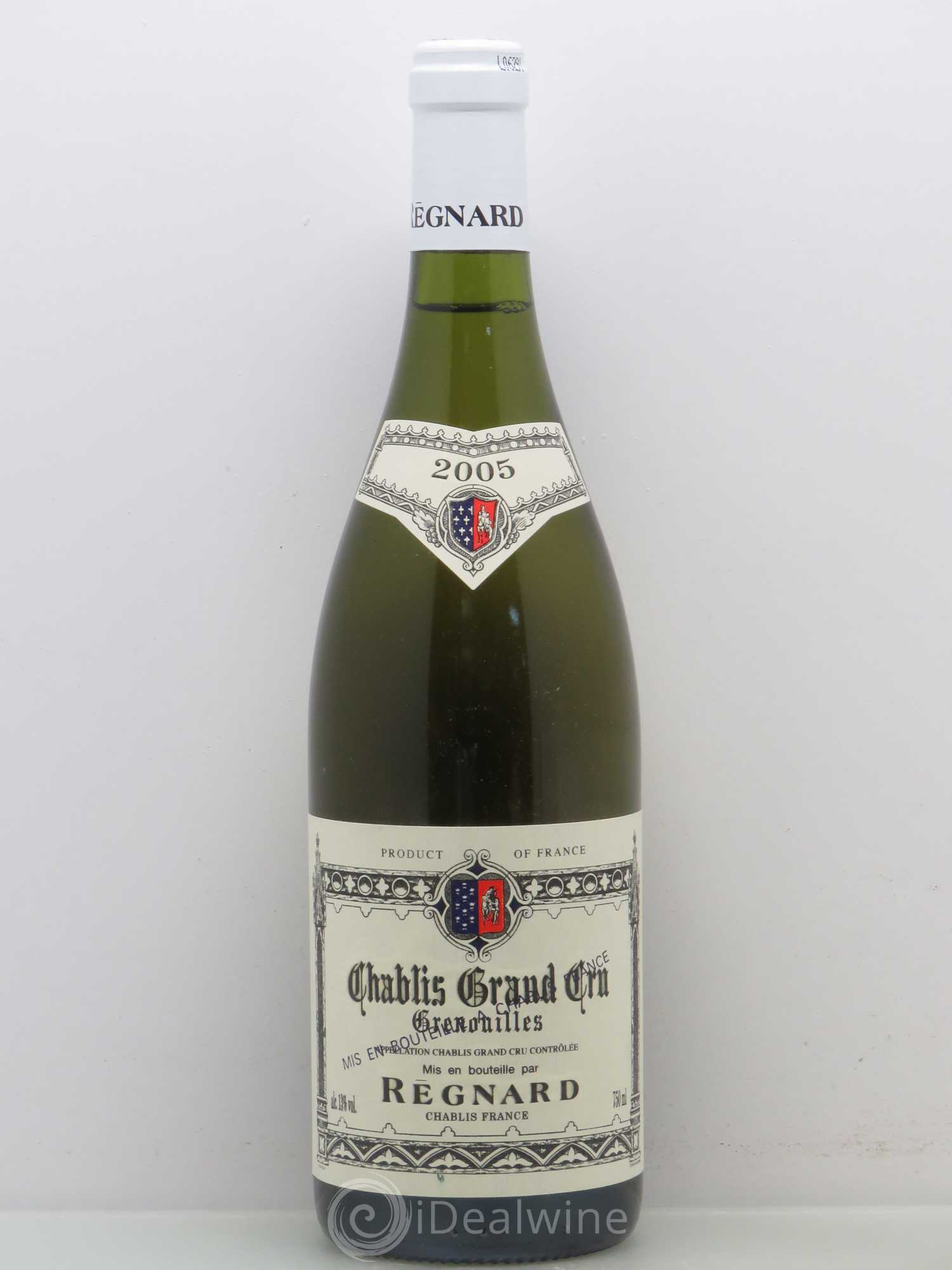 Chablis Grand Regnard Maison Regnard Grenouilles 2005 - Posten von 1 Flasche - 0