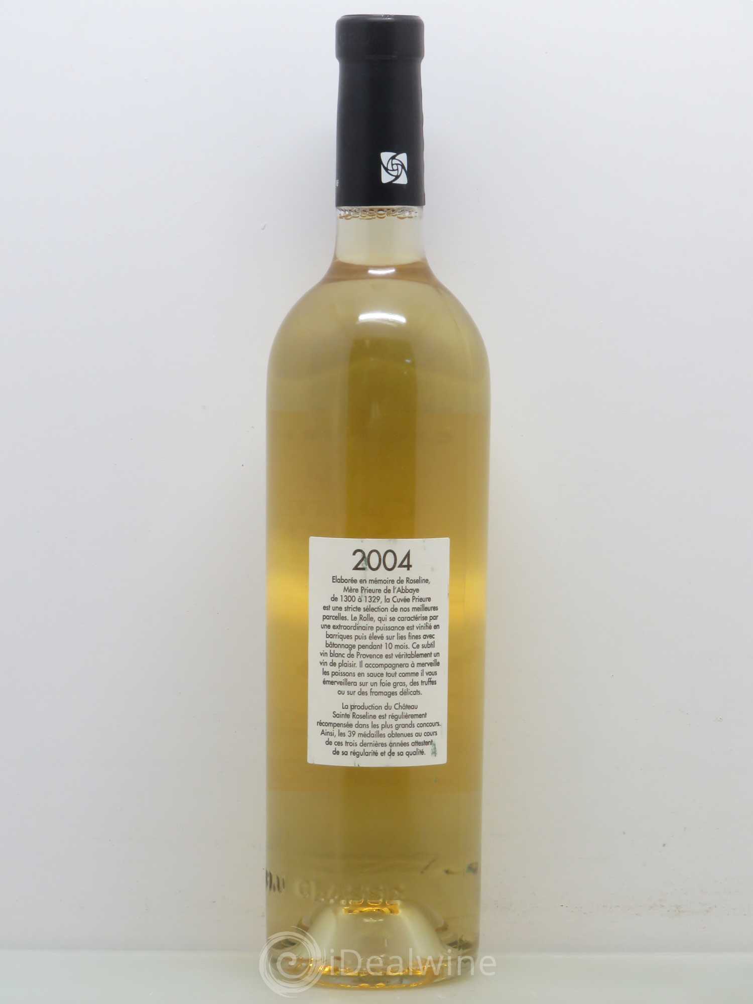 Divers Côtes de Provence Château Sainte Roseline Cuvee Prieure 2004 - Posten von 1 Flasche - 1