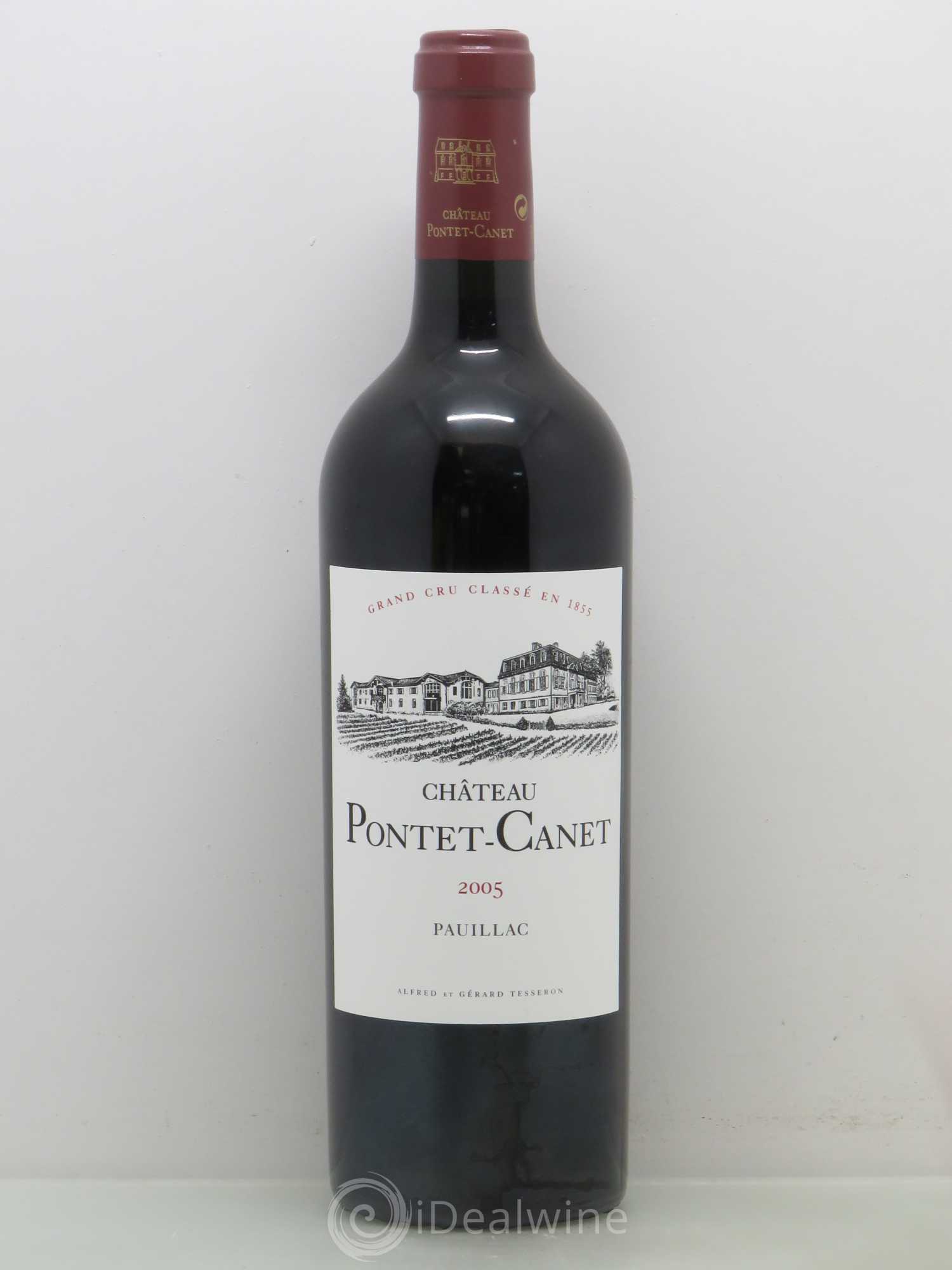 Château Pontet Canet 5ème Grand Cru Classé 2005 - Lot de 1 bouteille - 0