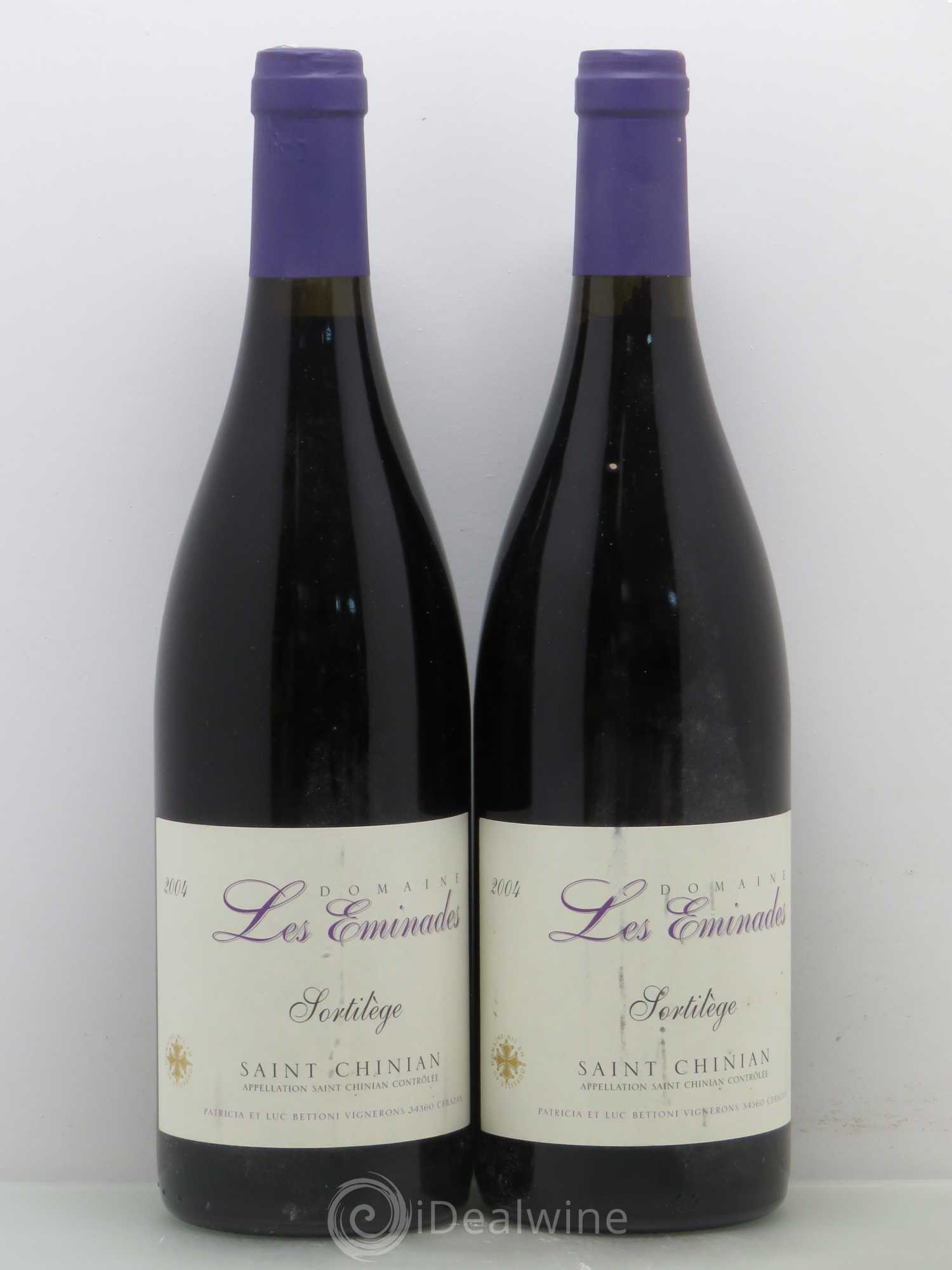 Saint-Chinian Domaine Les Eminades Sortilege 2004 - Posten von 2 Flaschen - 0