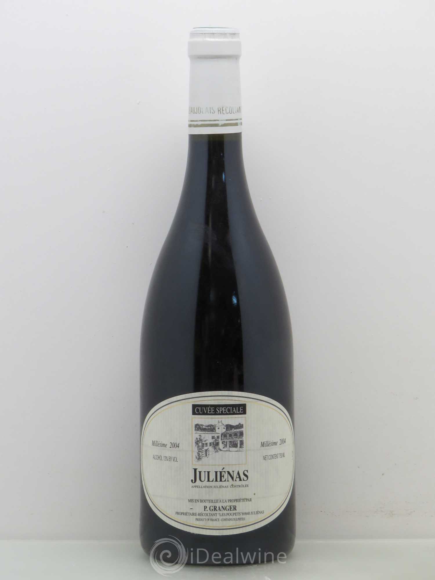 Juliénas Juliénas Cuvée Spéciale Pascal Granger 2004 - Posten von 1 Flasche - 0