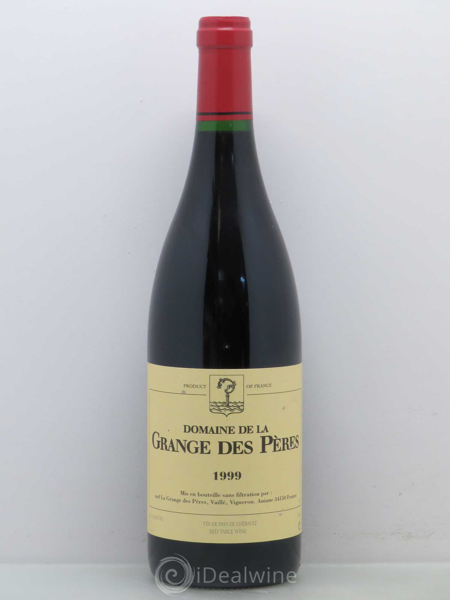 Pays d'Hérault Grange des Pères Laurent Vaillé 1999 - Lot de 1 bouteille - 0