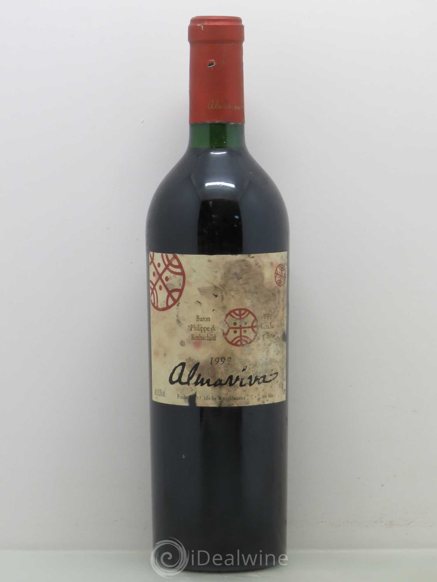 Chili Almaviva Baron P. de Rothschild Concha y Toro 1999 - Lot de 1 bouteille - 0
