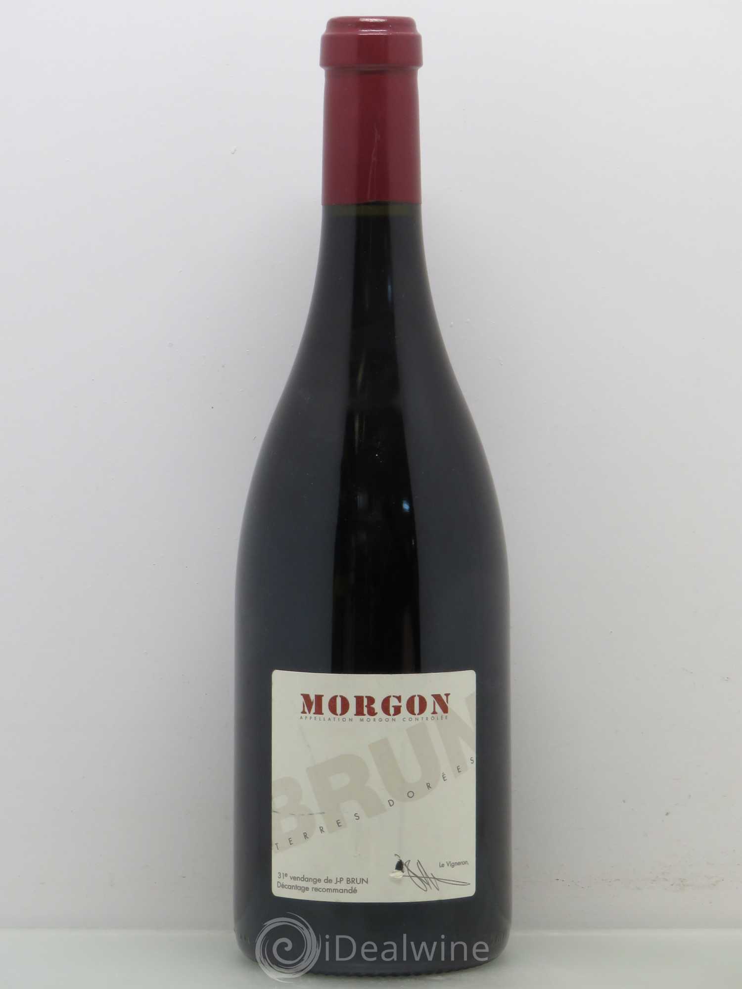 Morgon Terres dorées - J-P. Brun (Domaine des) 2010 - Lot de 1 bouteille - 0