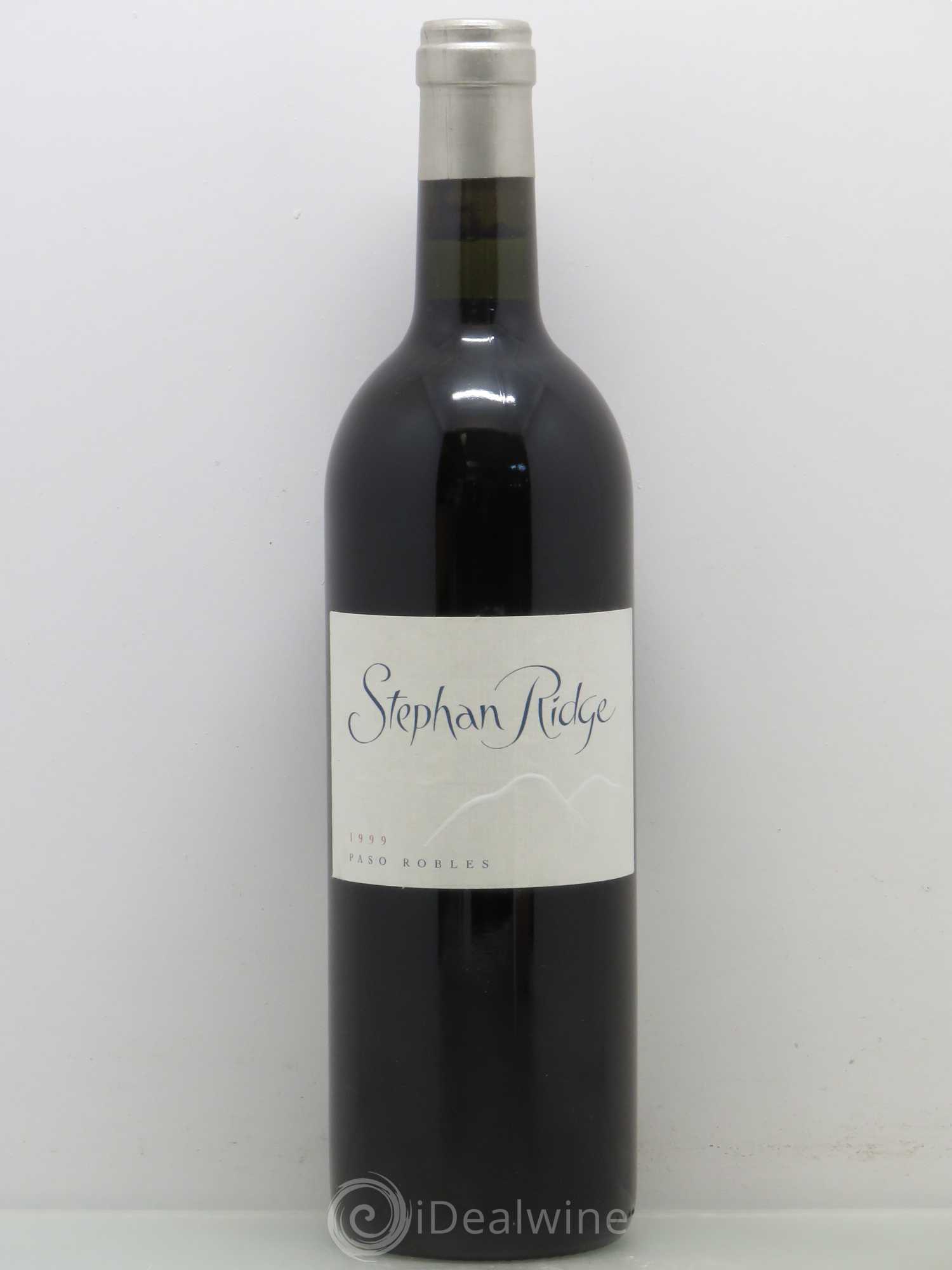 USA Stephan Ridge Paso Robles Californie 1999 - Lot de 1 bouteille - 0