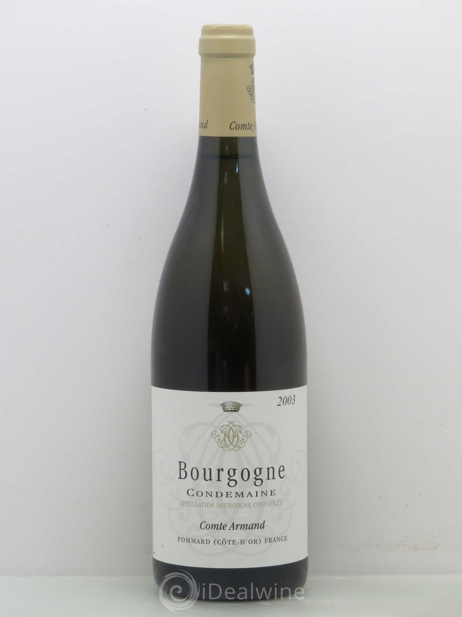 Bourgogne Blanc 2003 Domaine Comte 2003 Domaine Comte Georges de