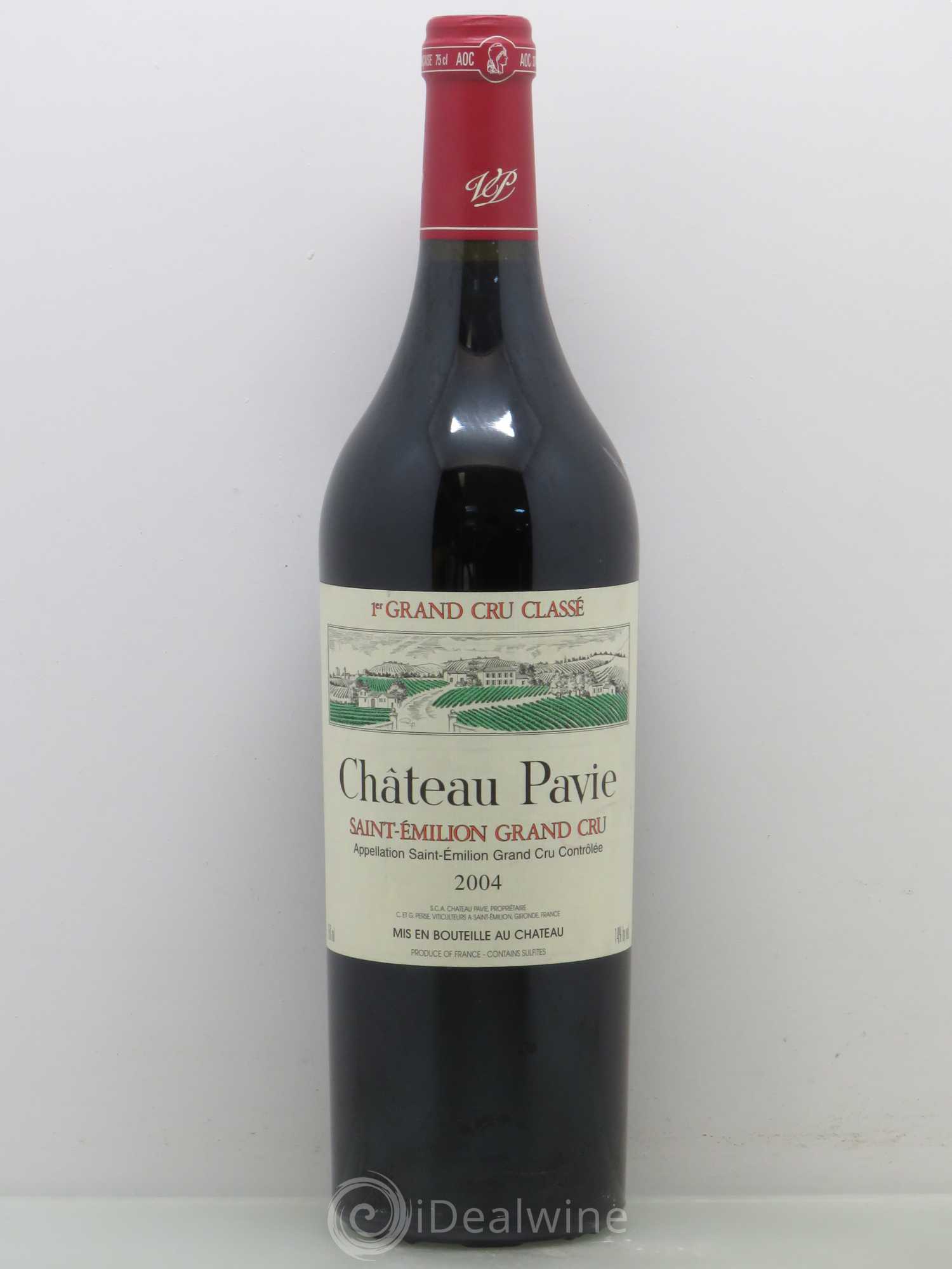 Château Pavie 1er Grand Cru Classé A 2004 - Lot de 1 bouteille - 0
