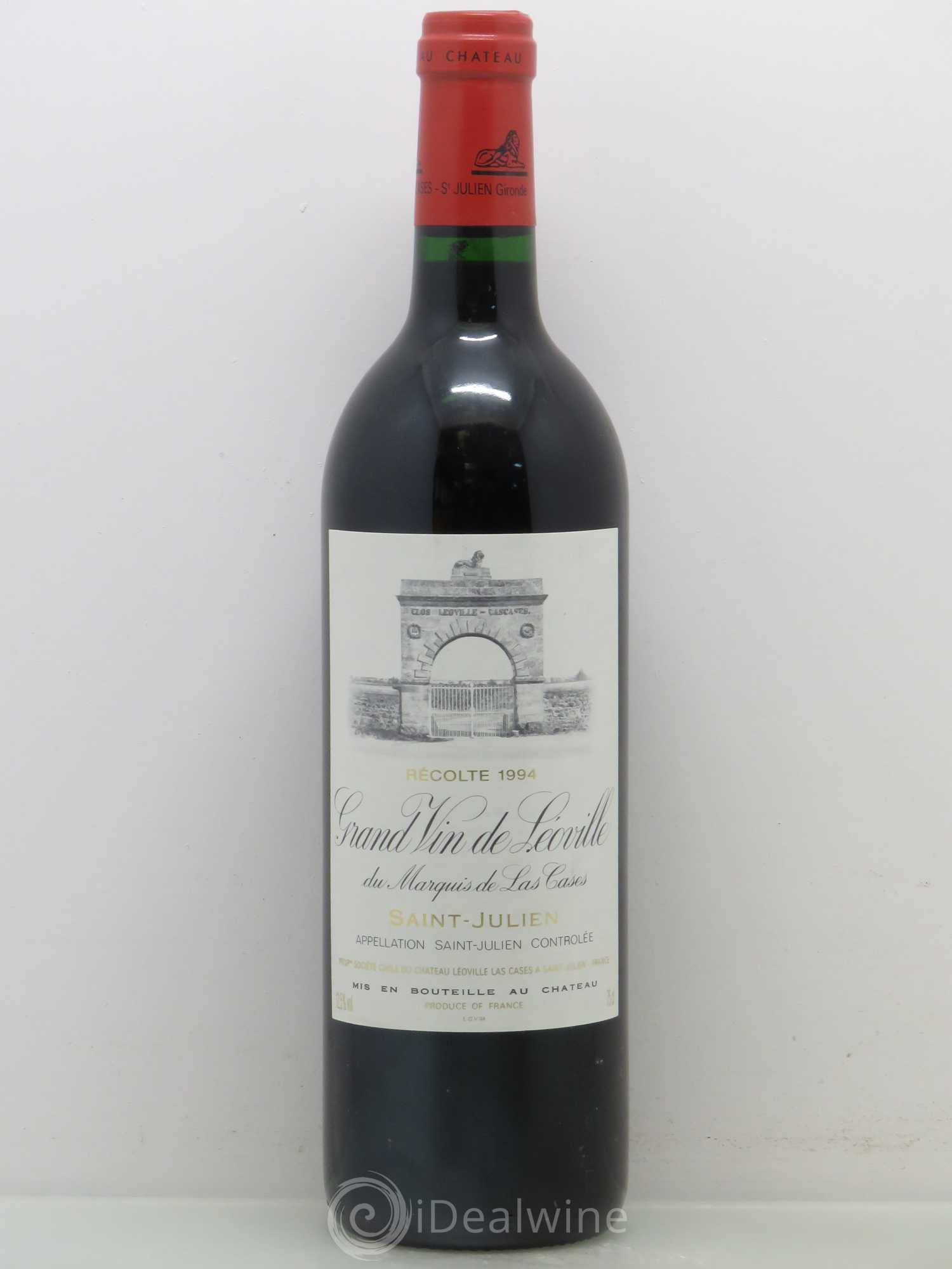 Château Léoville Las Cases 2ème Grand Cru Classé 1994 - Lot de 1 bouteille - 0