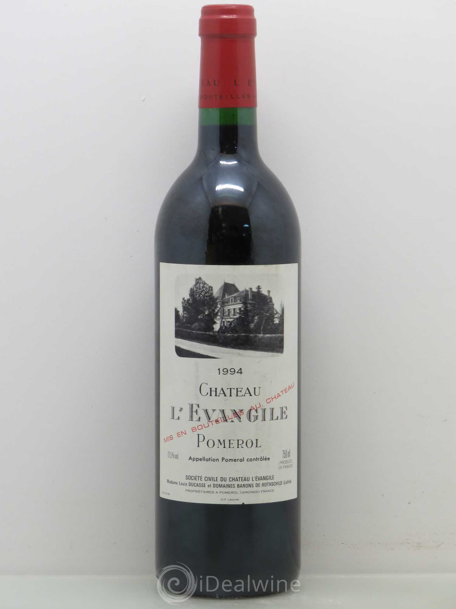 Château l' Évangile 1994 - Lot de 1 bouteille - 0