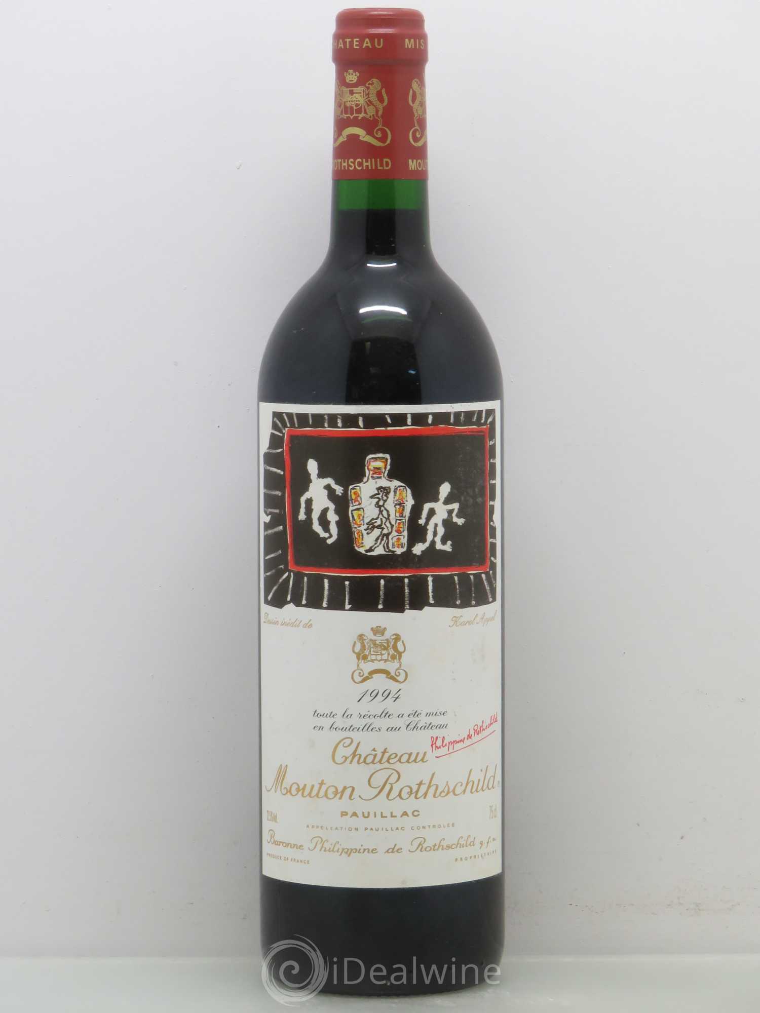 Château Mouton Rothschild 1er Grand Cru Classé 1994 - Lot de 1 bouteille - 0