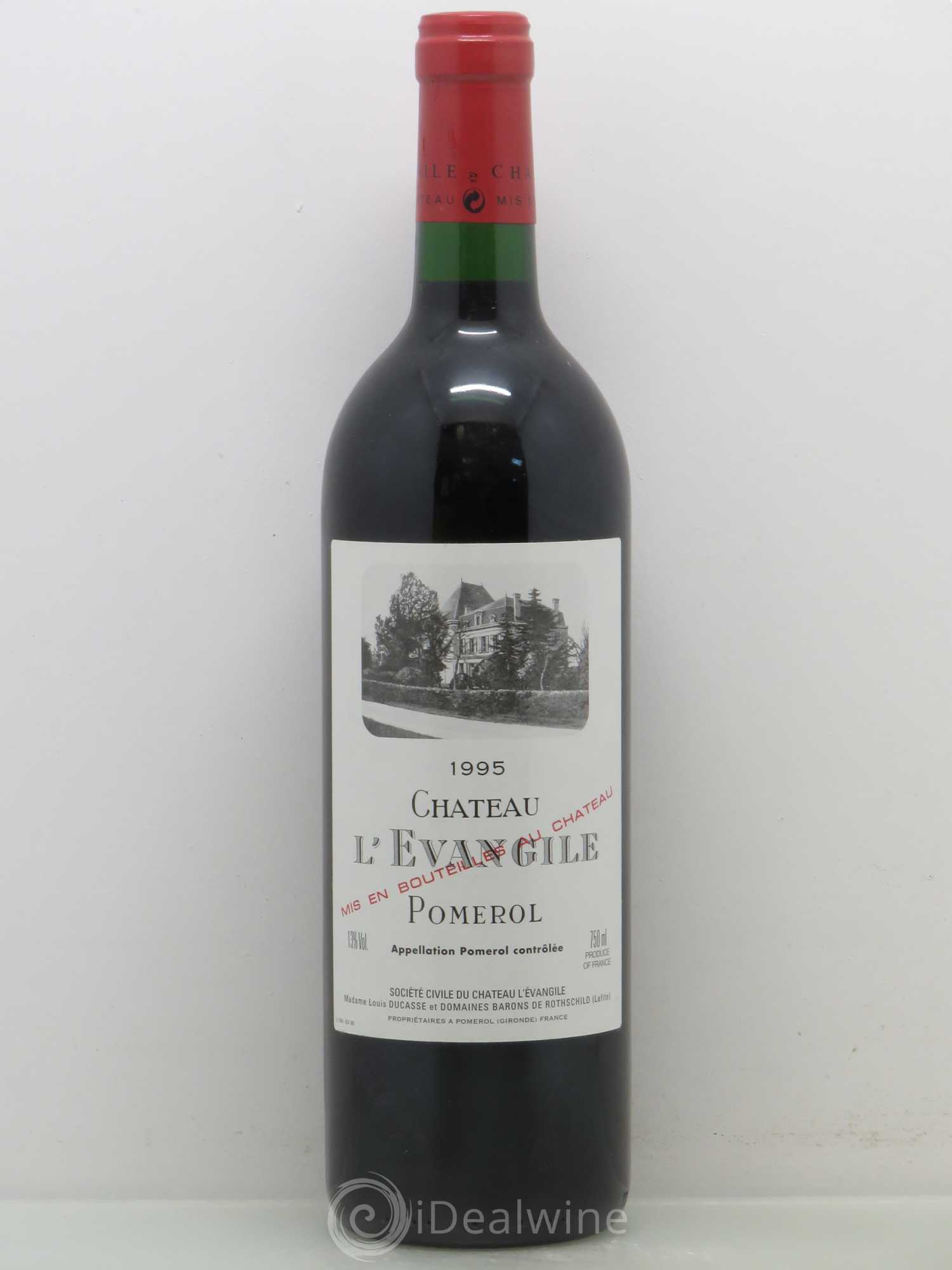 Château l' Évangile 1995 - Lot de 1 bouteille - 0