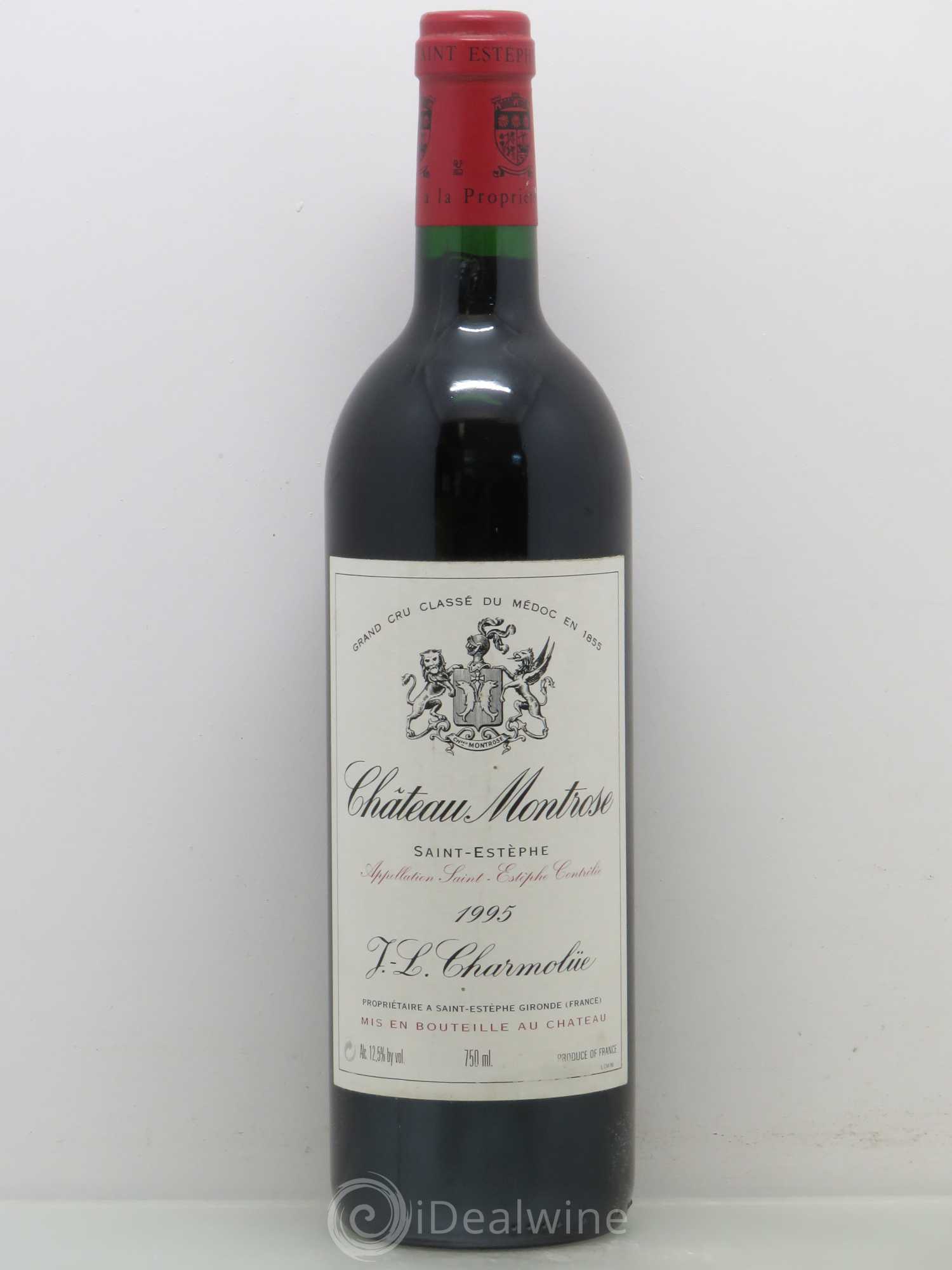 Château Montrose 2ème Grand Cru Classé 1995 - Lot de 1 bouteille - 0
