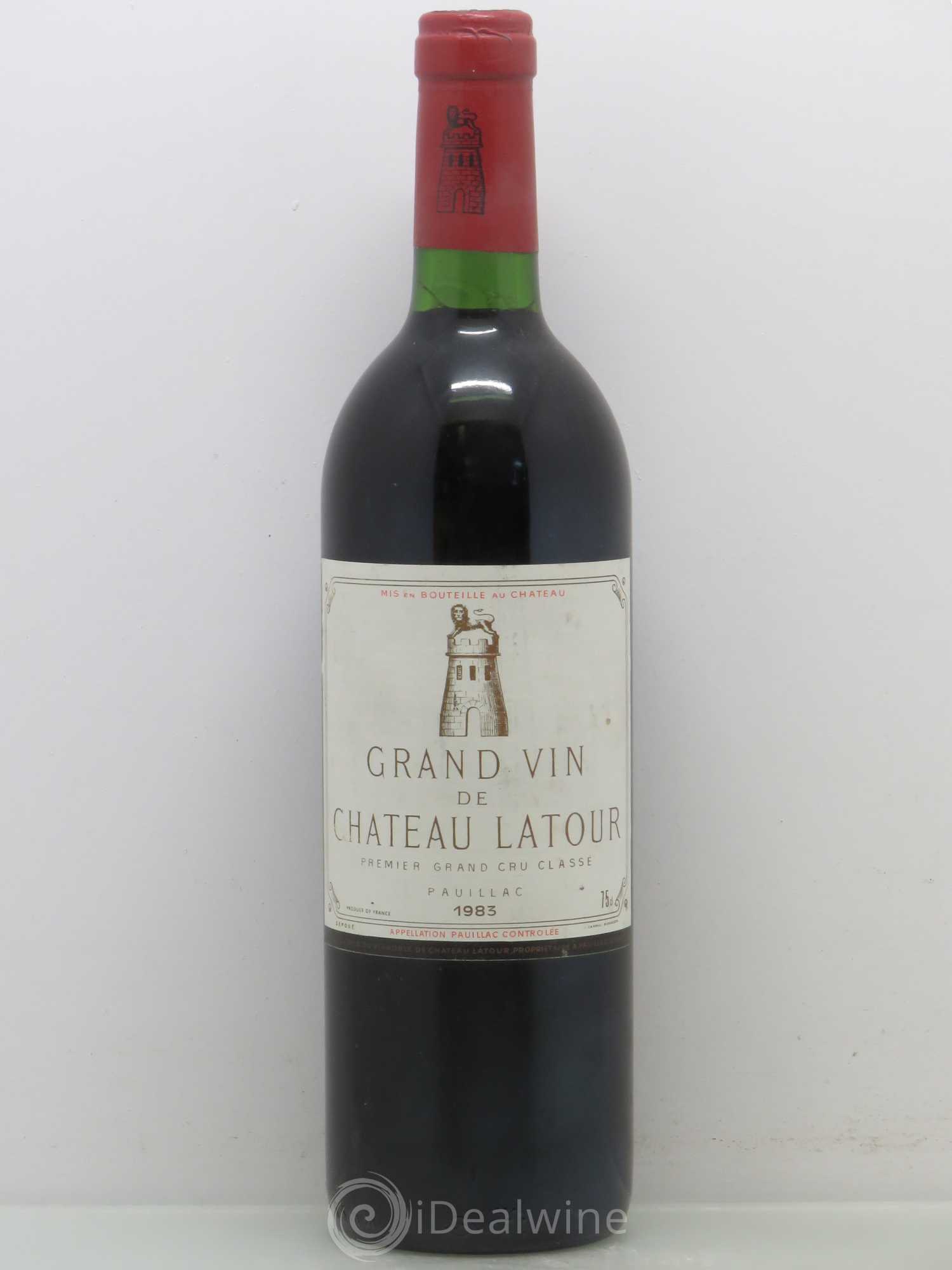 Château Latour 1er Grand Cru Classé 1983 - Lot de 1 bouteille - 0